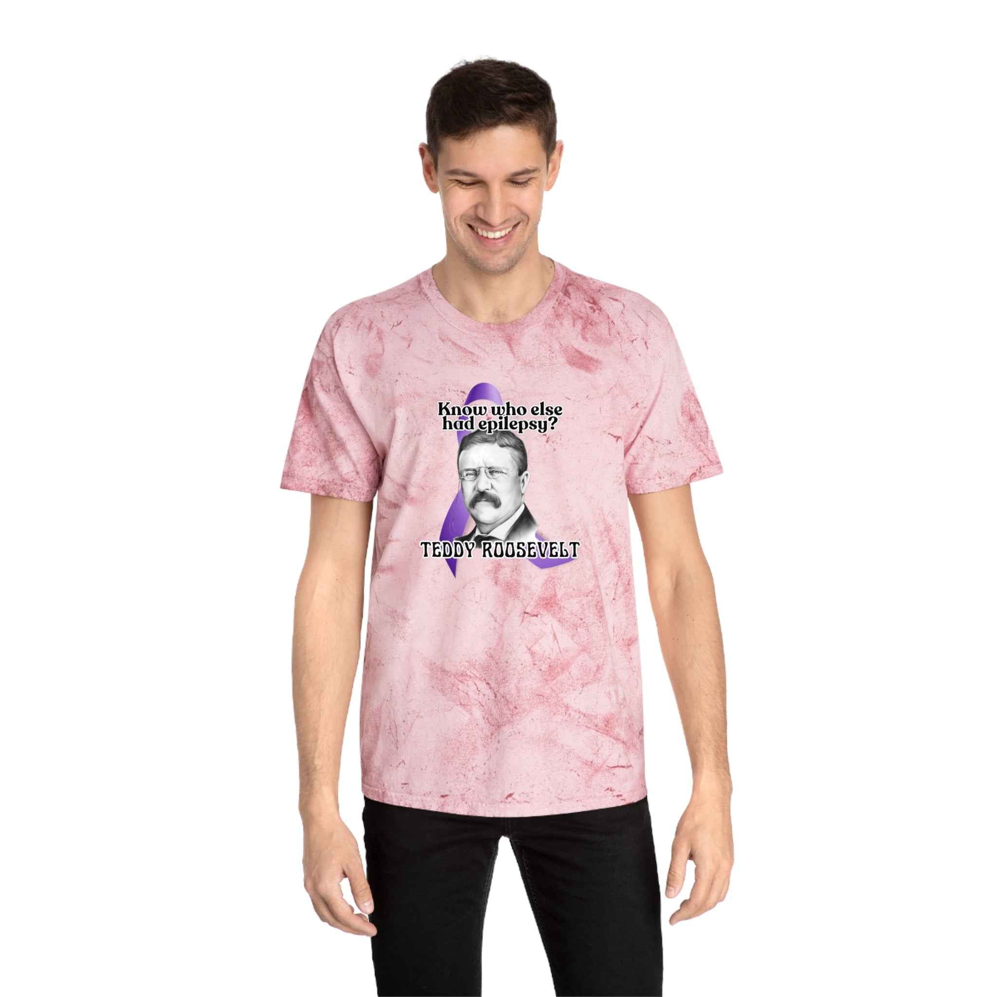 Teddy Roosevelt Unisex Color Blast T-Shirt - EpiAl's Shop