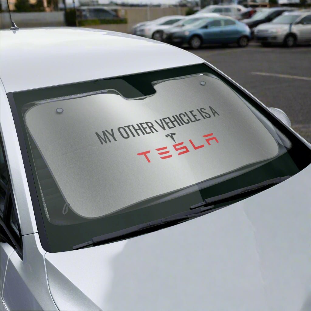 Tesla Car Sun Shade - Fun Vehicle Accessory - Accessories, Auto, Sun Shades - EpiAl's Shop