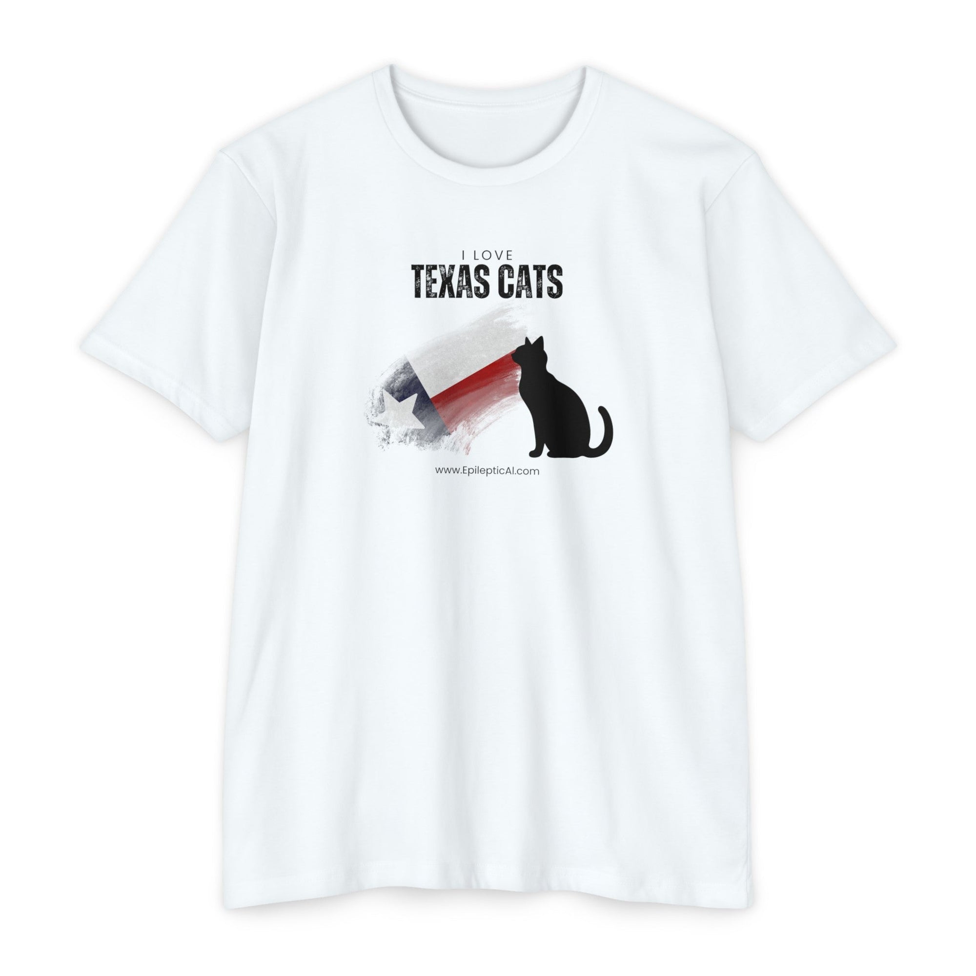 Texas Cats Unisex CVC Jersey T - shirt - T - Shirt - Epileptic Al’s Shop