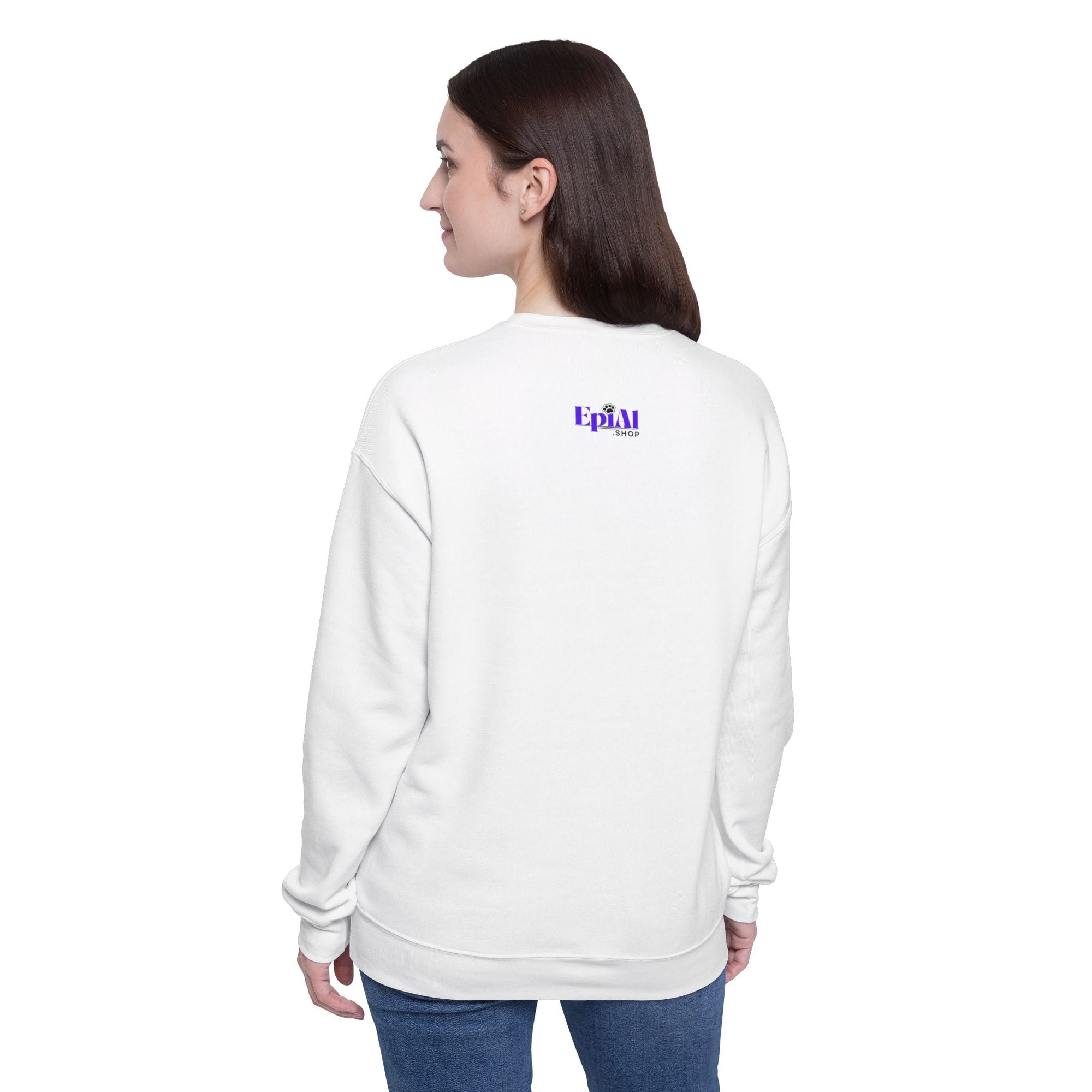 Thankful Grateful Blessed Unisex Drop Shoulder Sweatshirt - Sweatshirt - Epileptic Al’s Shop