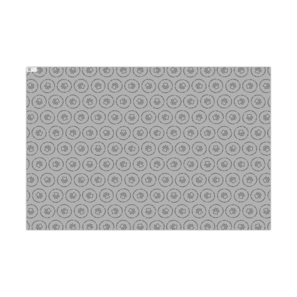 The Cat Approves Gift Wrap Paper (Cat-Themed Humor) - Gift Wrap, Paper - EpiAl's Shop