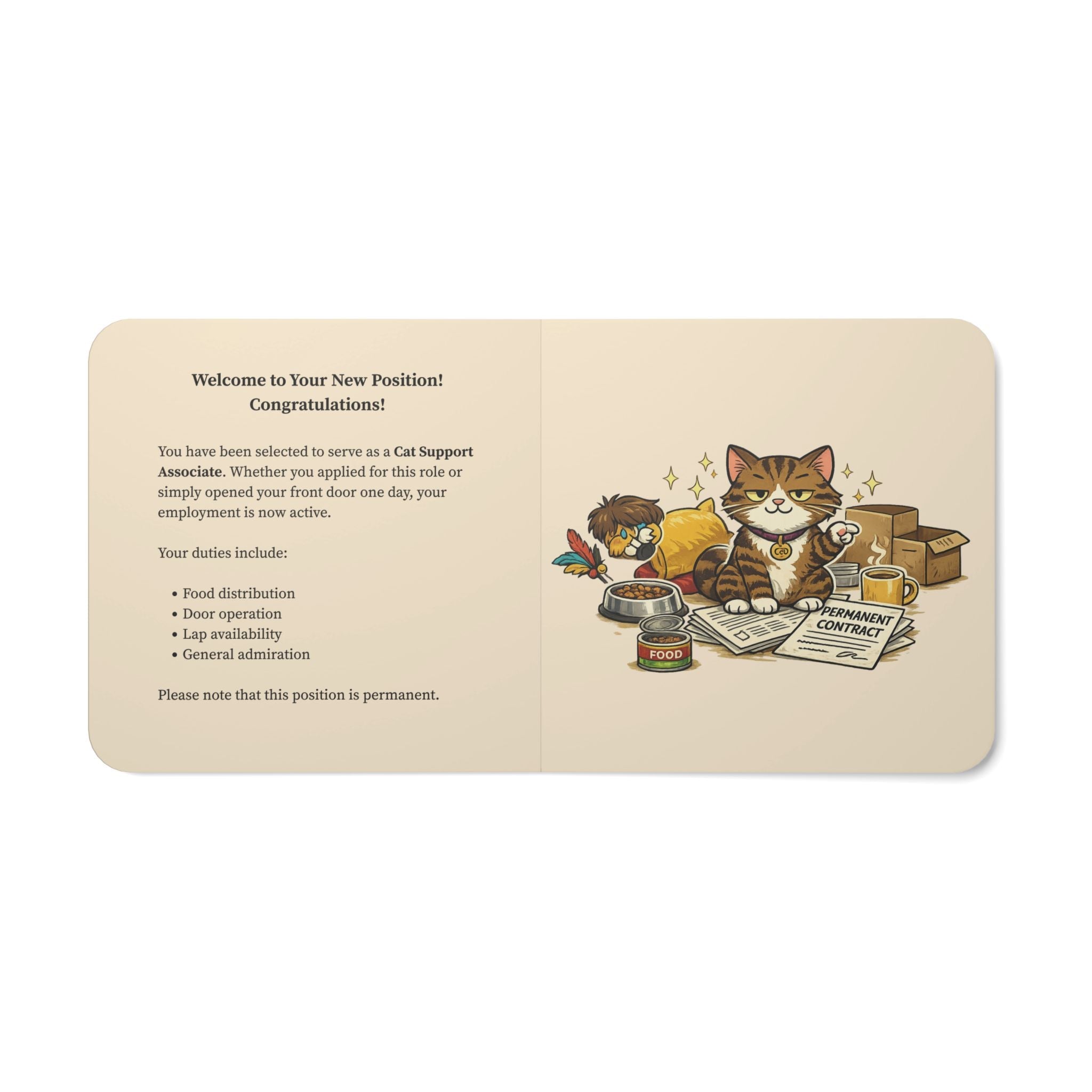 The Cat Employee Handbook Board Book – A Human’s Guide to Working for Cats - Books, Board - EpiAl's Shop
