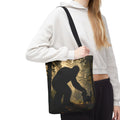 The Cat Saw It, Too Bigfoot & Cat Tote Bag - Bags, Tote - EpiAl's Shop