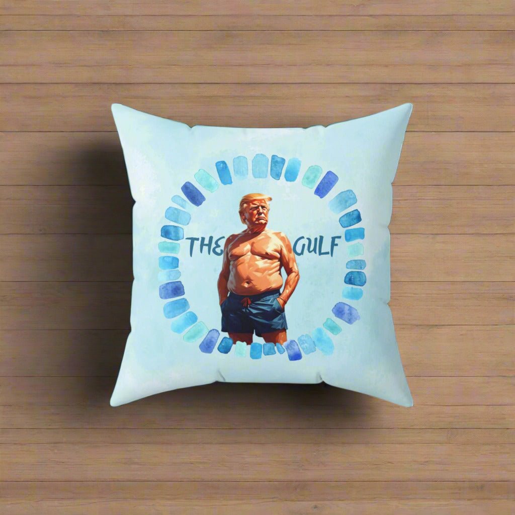 The Gulf and Trump Decorative Pillow, Home Decor - Decor, Home, Pillows - EpiAl's Shop