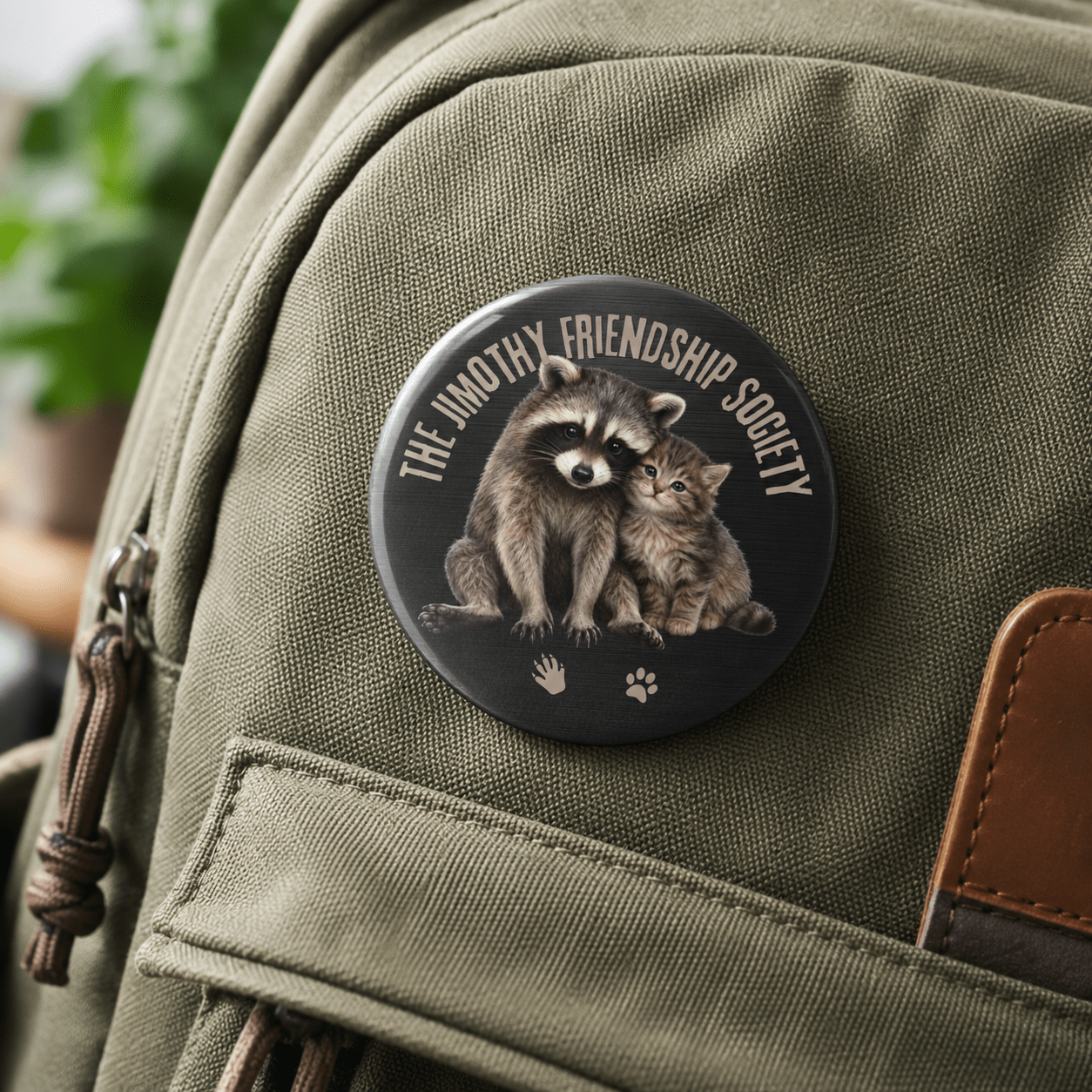 The Jimothy Friendship Society 3-Inch Pinback Button - Buttons, Pinback - EpiAl's Shop