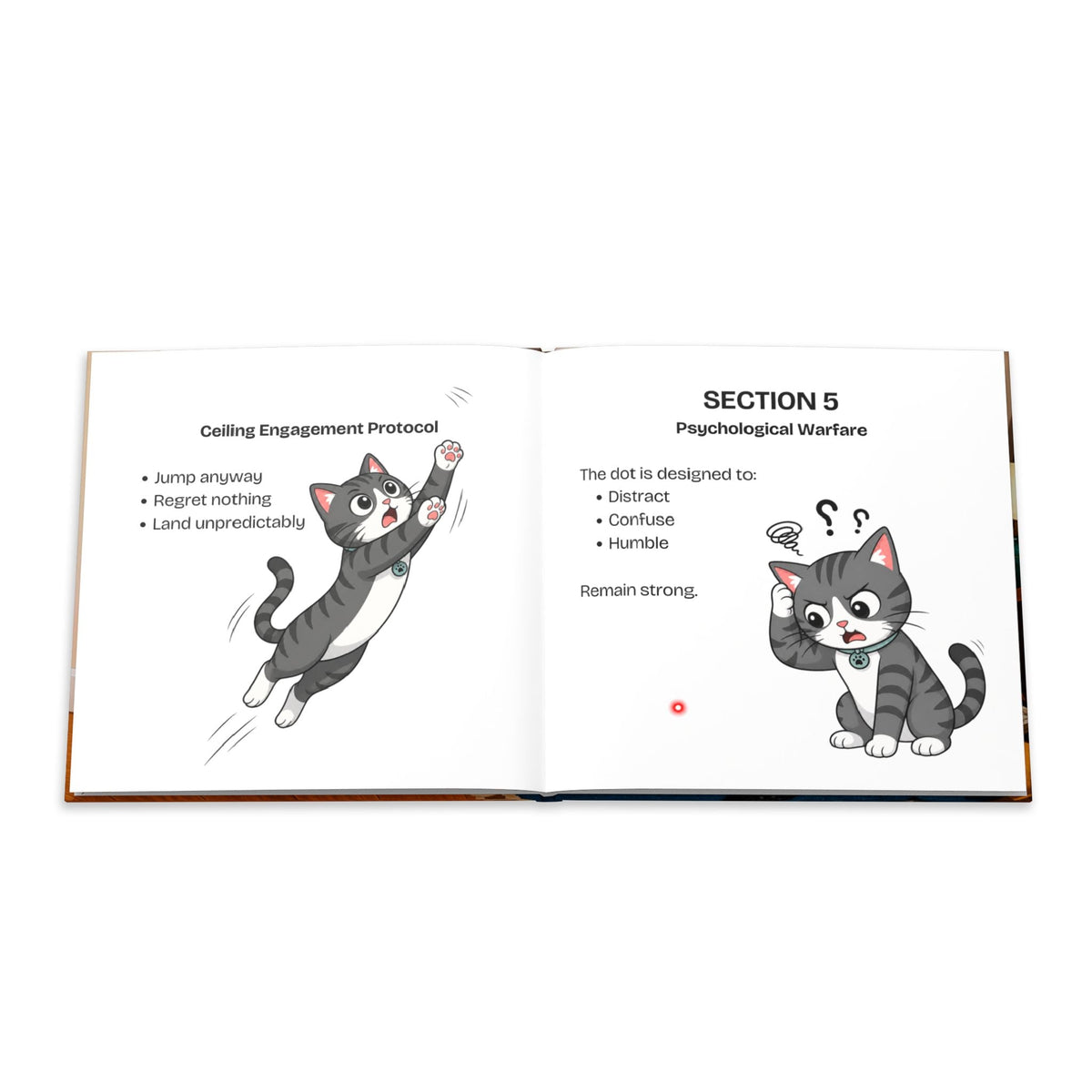 The Red Dot Conspiracy: A Cat’s Field Guide – Official Surveillance Handbook (Hardcover) - Books, Hardcover - EpiAl's Shop