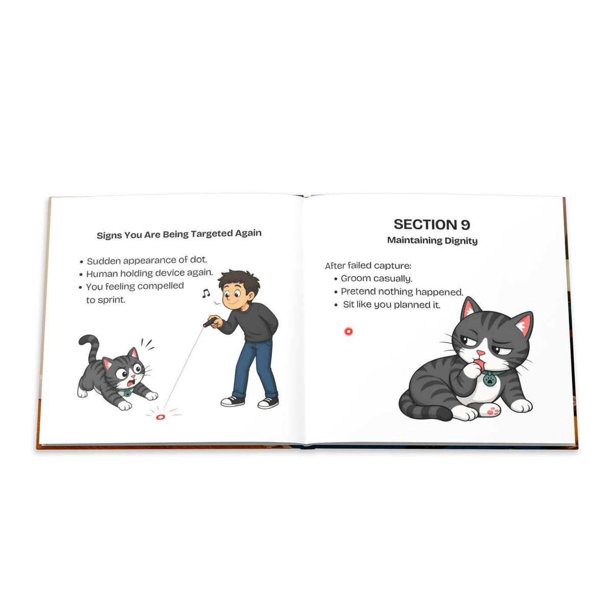 The Red Dot Conspiracy: A Cat’s Field Guide – Official Surveillance Handbook (Hardcover) - Books, Hardcover - EpiAl's Shop