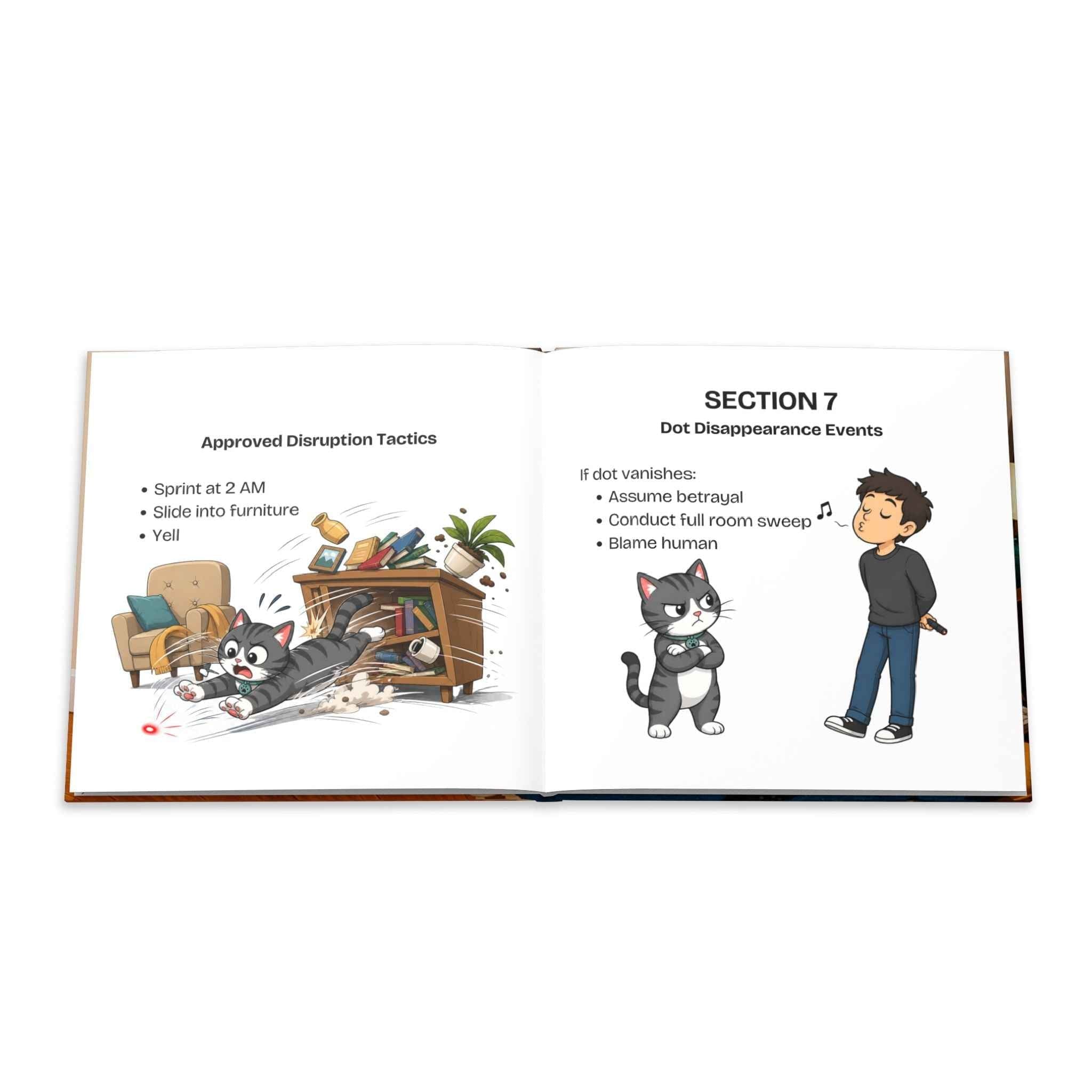 The Red Dot Conspiracy: A Cat’s Field Guide – Official Surveillance Handbook (Hardcover) - Books, Hardcover - EpiAl's Shop