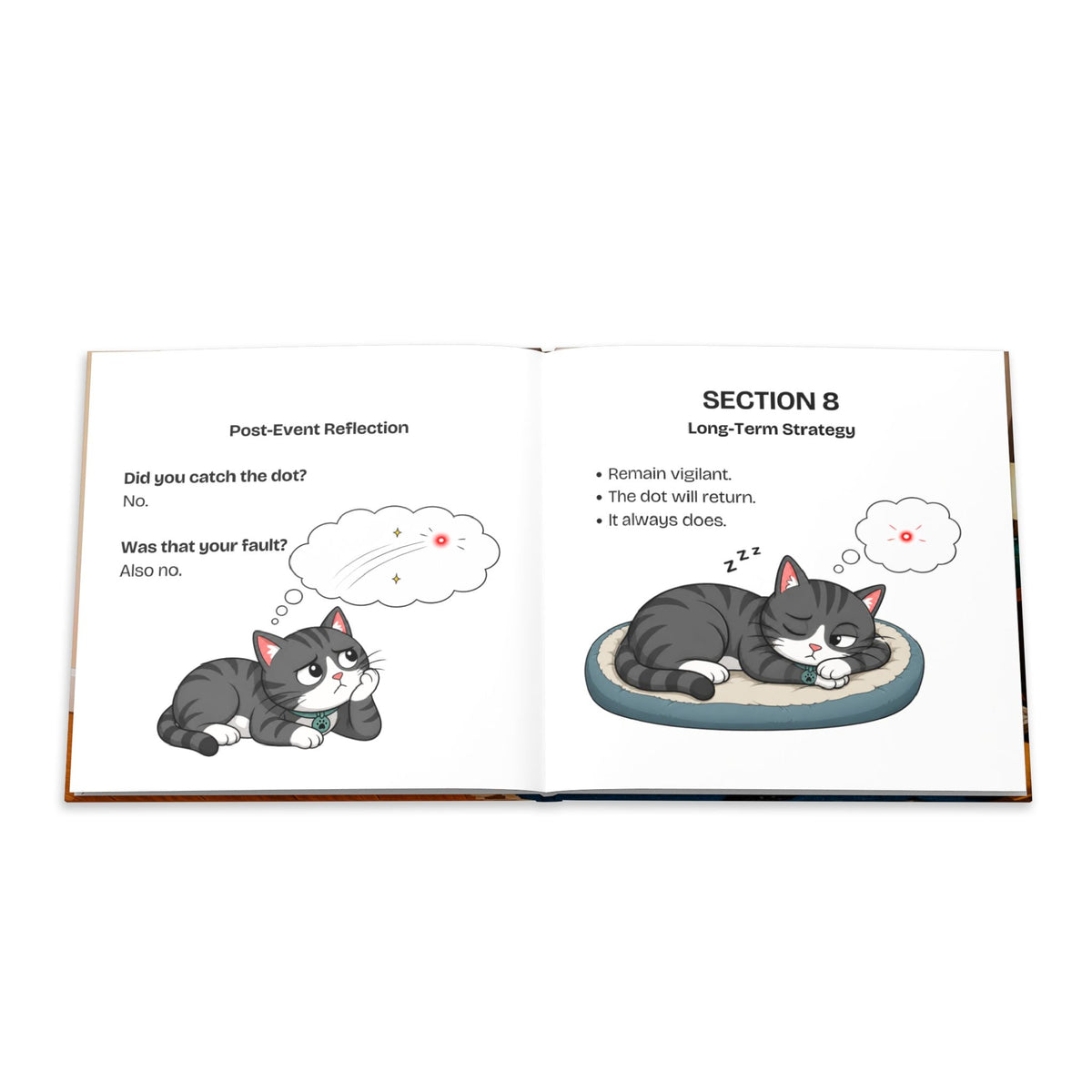 The Red Dot Conspiracy: A Cat’s Field Guide – Official Surveillance Handbook (Hardcover) - Books, Hardcover - EpiAl's Shop
