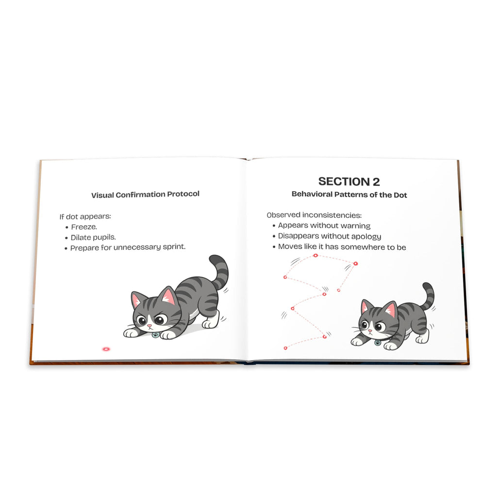 The Red Dot Conspiracy: A Cat’s Field Guide – Official Surveillance Handbook (Hardcover) - Books, Hardcover - EpiAl's Shop