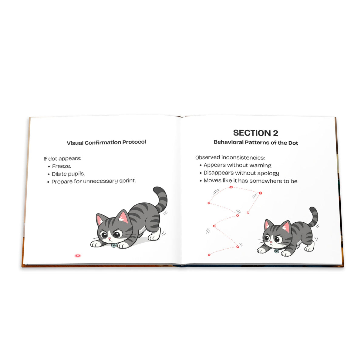 The Red Dot Conspiracy: A Cat’s Field Guide – Official Surveillance Handbook (Hardcover) - Books, Hardcover - EpiAl's Shop