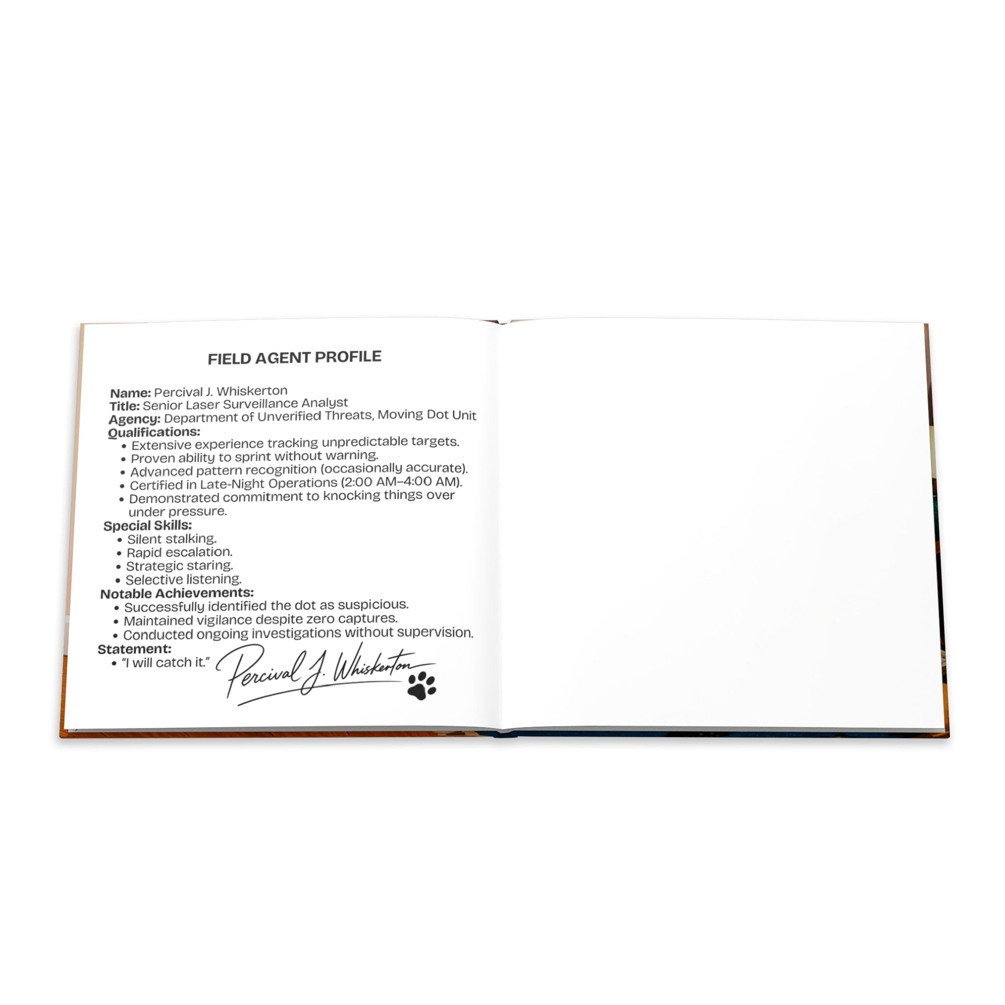 The Red Dot Conspiracy: A Cat’s Field Guide – Official Surveillance Handbook (Hardcover) - Books, Hardcover - EpiAl's Shop