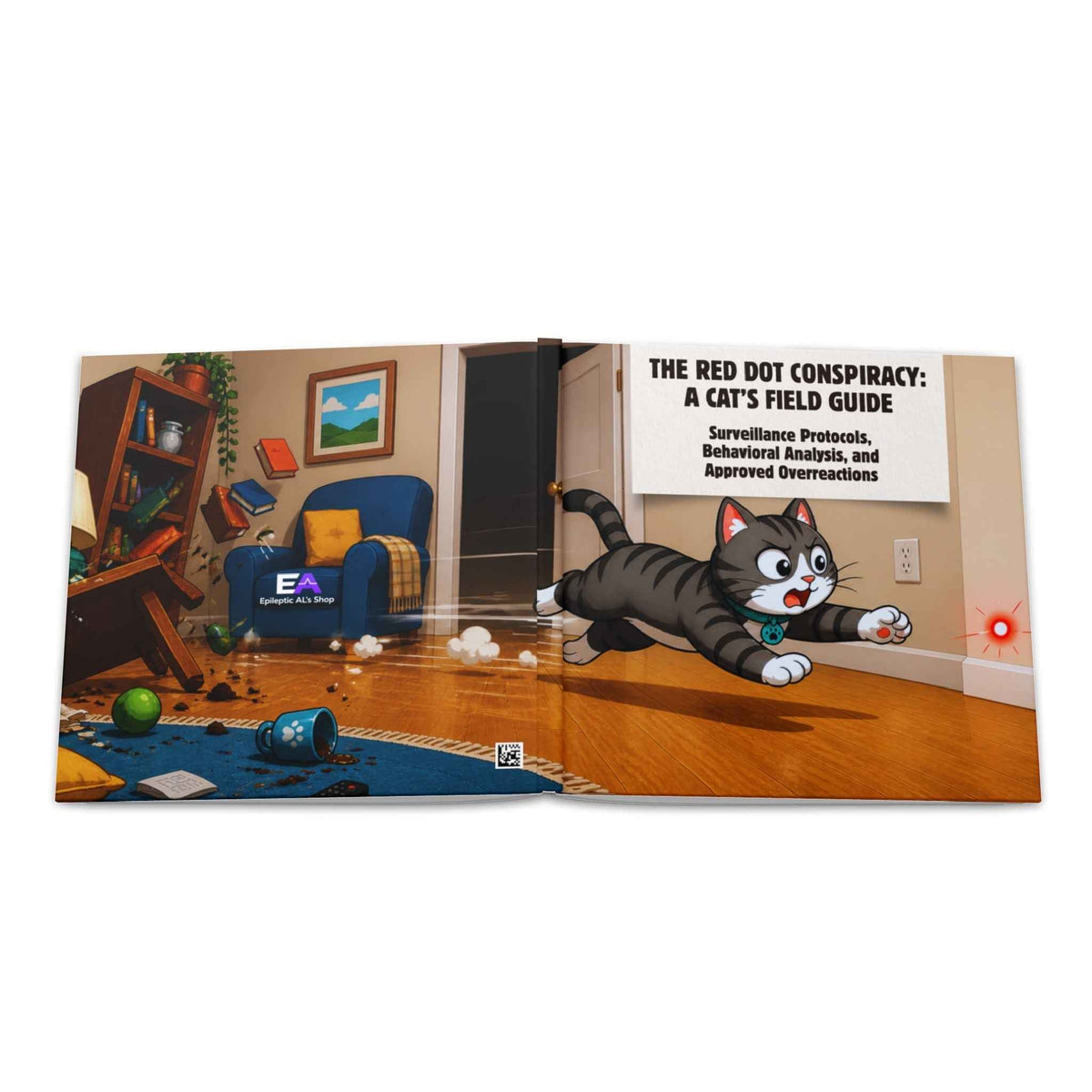 The Red Dot Conspiracy: A Cat’s Field Guide – Official Surveillance Handbook (Hardcover) - Books, Hardcover - EpiAl's Shop