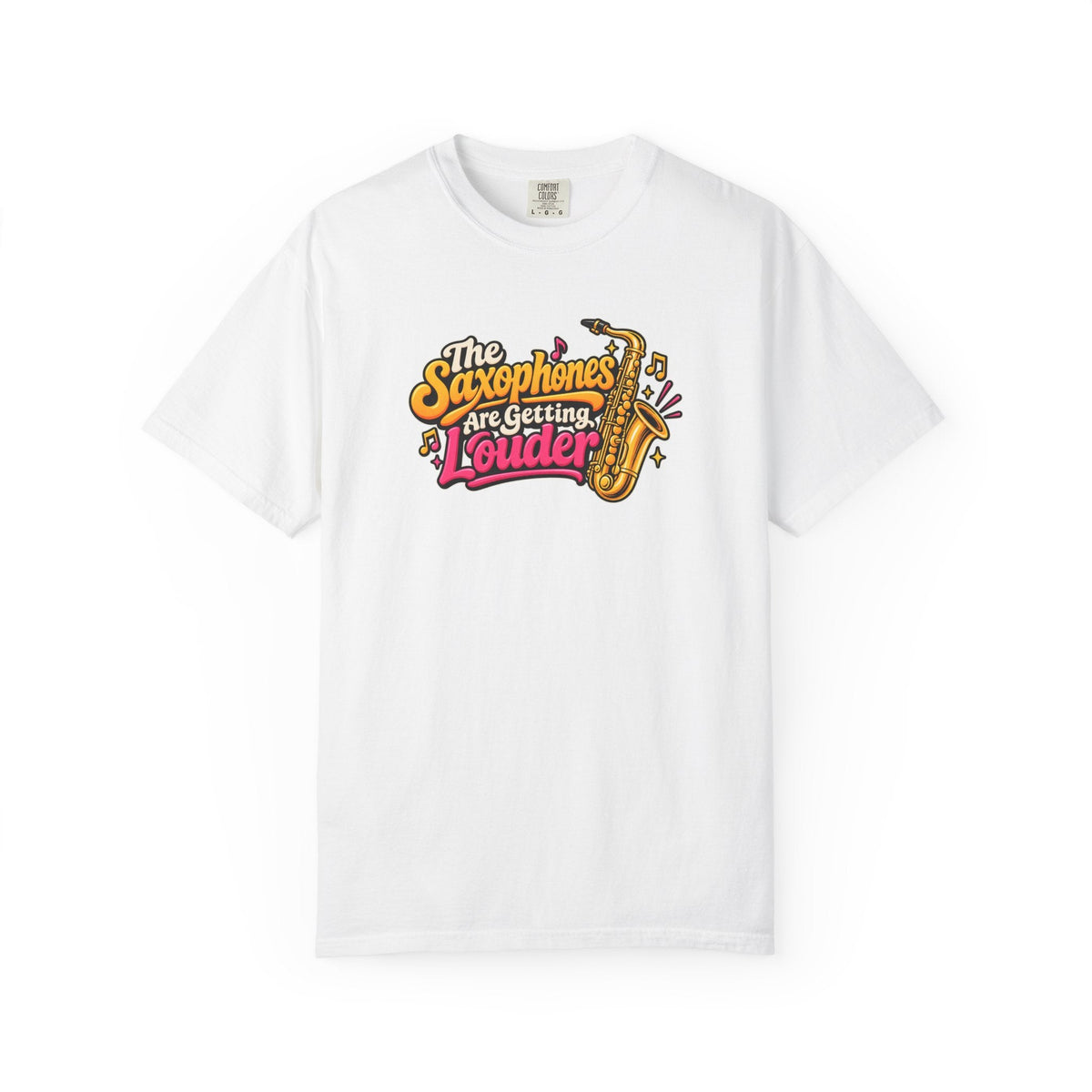 The Saxophones Are Getting Louder Retro Graphic Tee | Viral IYKYK Shirt - Clothing, Unisex, T-Shirts - EpiAl's Shop