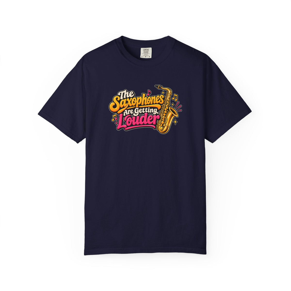 The Saxophones Are Getting Louder Retro Graphic Tee | Viral IYKYK Shirt - Clothing, Unisex, T-Shirts - EpiAl's Shop