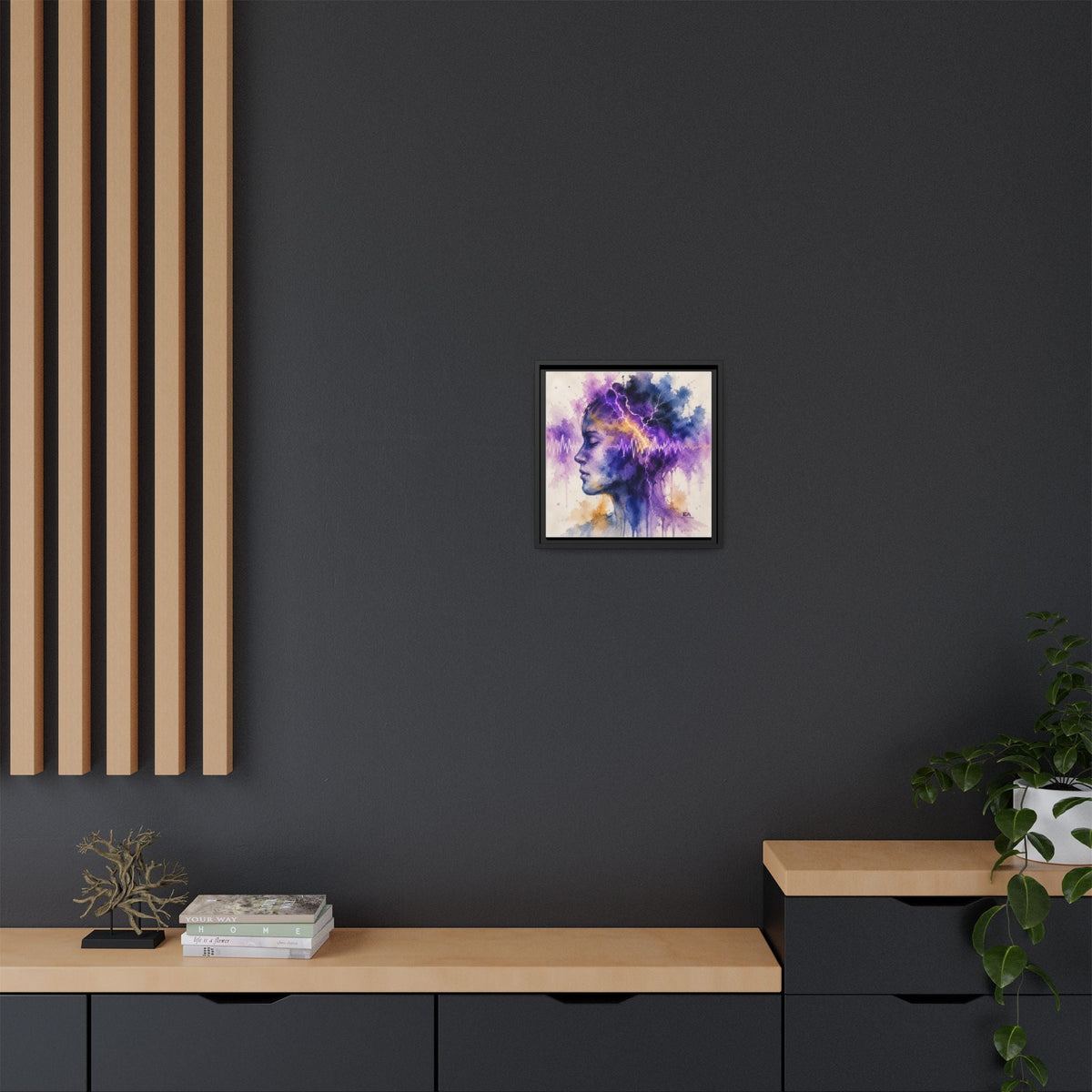 The Space Between Sparks Canvas Wall Art - Decor, Artwork, Prints - EpiAl's Shop