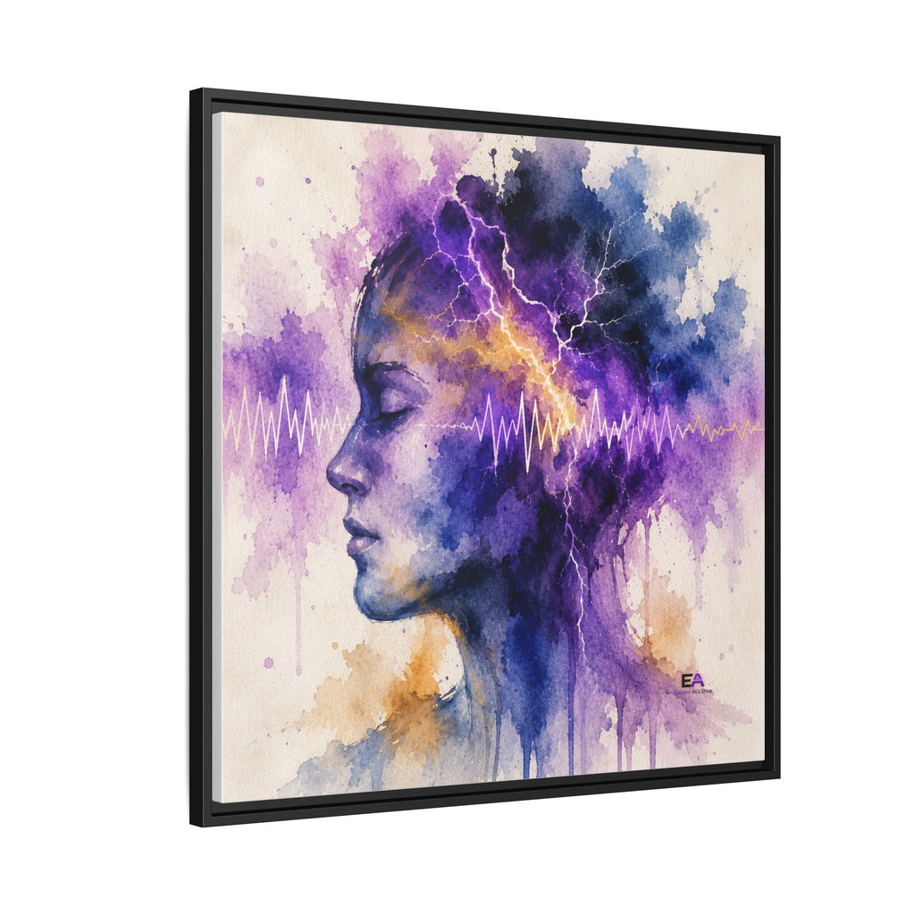 The Space Between Sparks Canvas Wall Art - Decor, Artwork, Prints - EpiAl's Shop