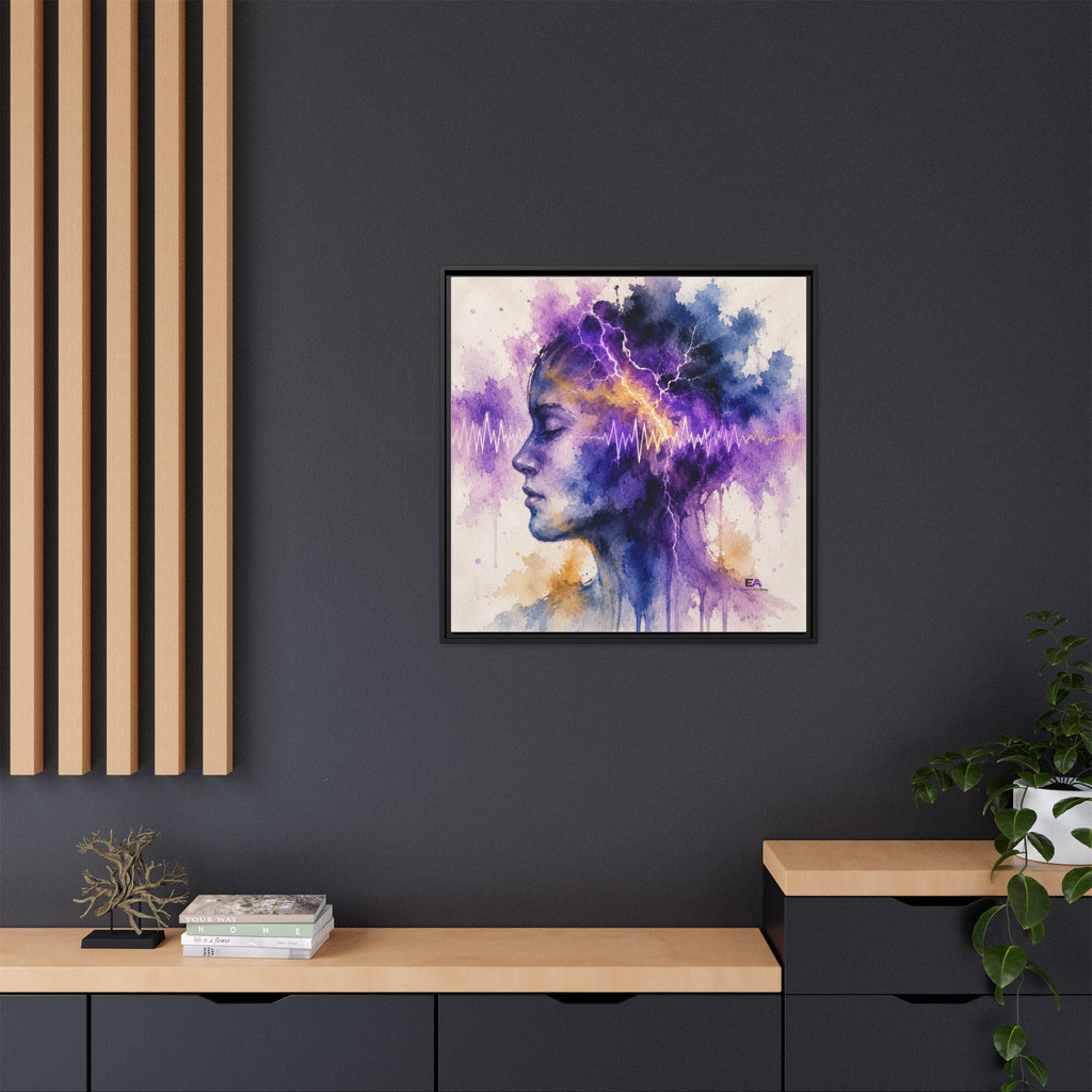 The Space Between Sparks Canvas Wall Art - Decor, Artwork, Prints - EpiAl's Shop