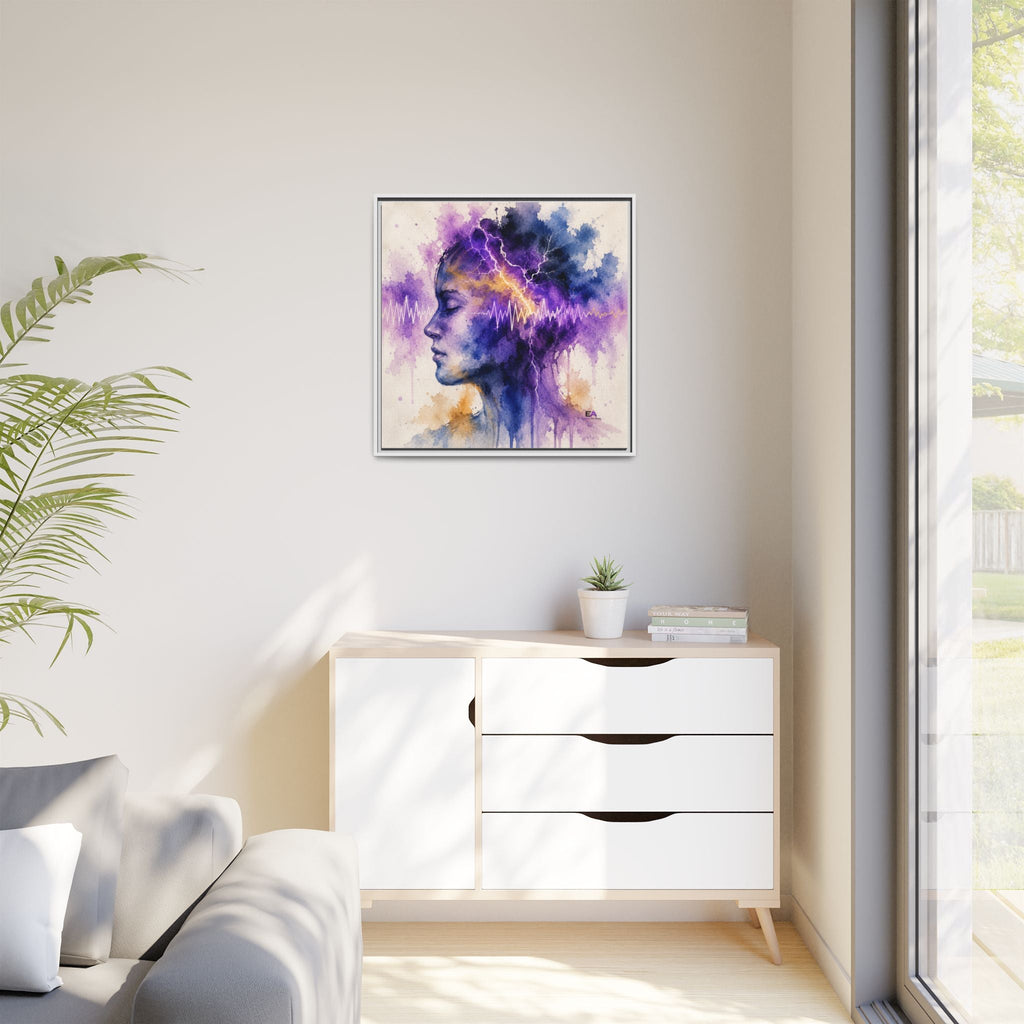 The Space Between Sparks Canvas Wall Art - Decor, Artwork, Prints - EpiAl's Shop