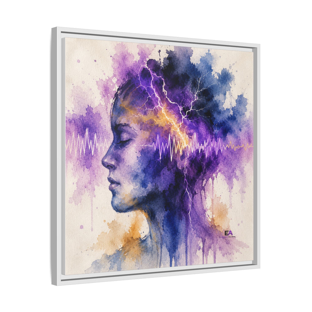 The Space Between Sparks Canvas Wall Art - Decor, Artwork, Prints - EpiAl's Shop