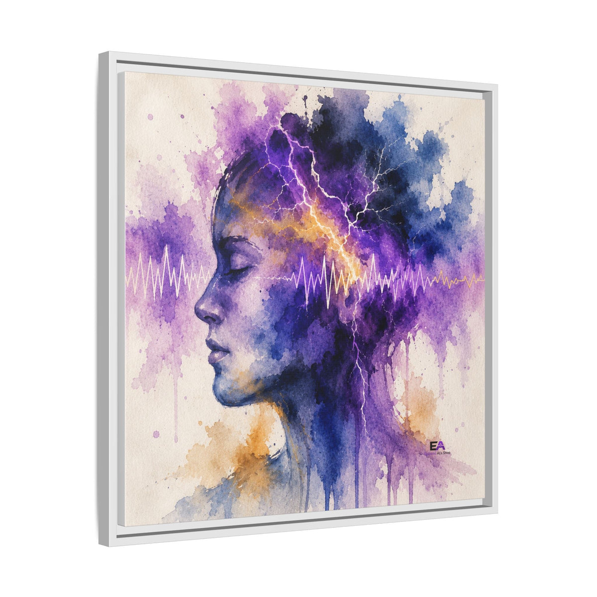 The Space Between Sparks Canvas Wall Art - Decor, Artwork, Prints - EpiAl's Shop
