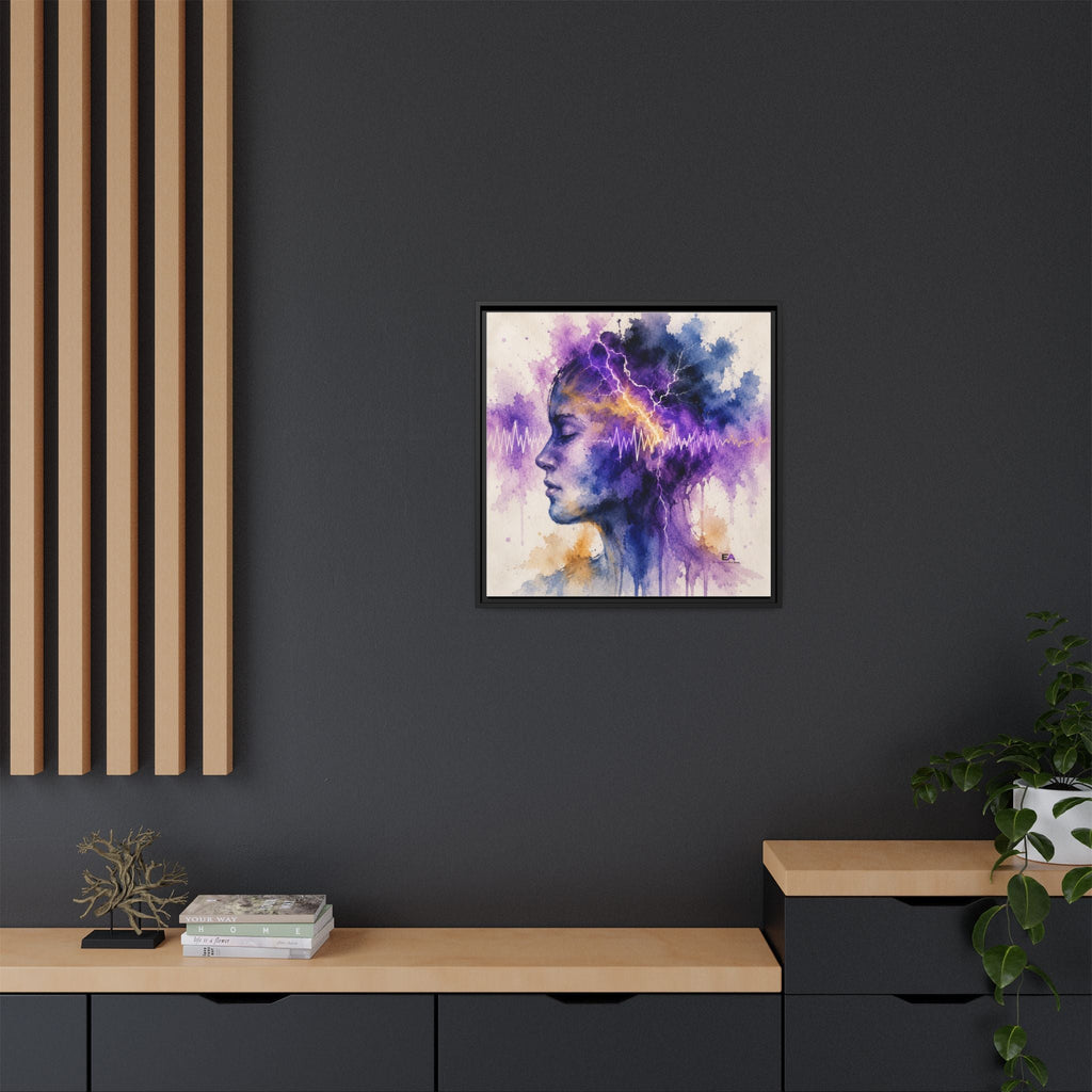 The Space Between Sparks Canvas Wall Art - Decor, Artwork, Prints - EpiAl's Shop
