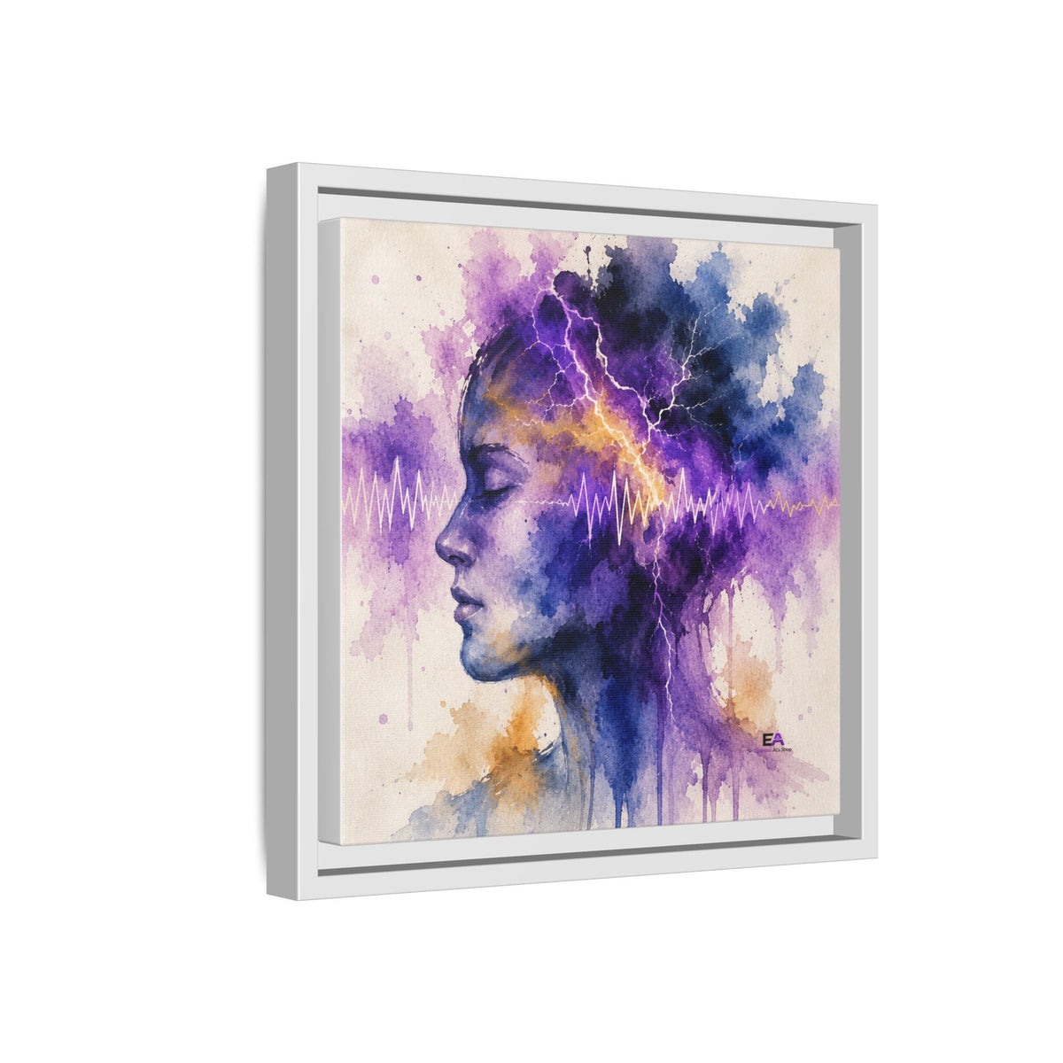 The Space Between Sparks Canvas Wall Art - Decor, Artwork, Prints - EpiAl's Shop