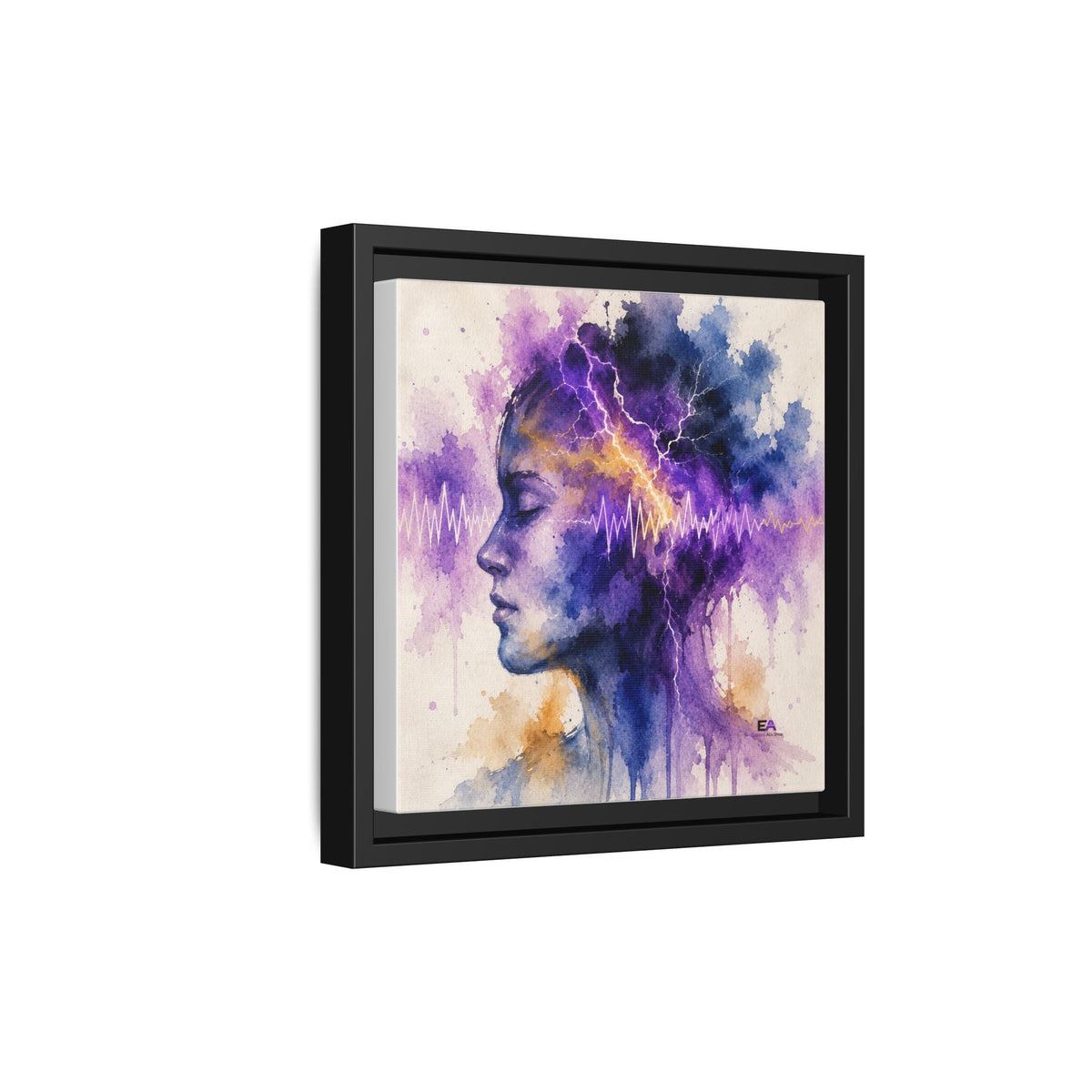 The Space Between Sparks Canvas Wall Art - Decor, Artwork, Prints - EpiAl's Shop
