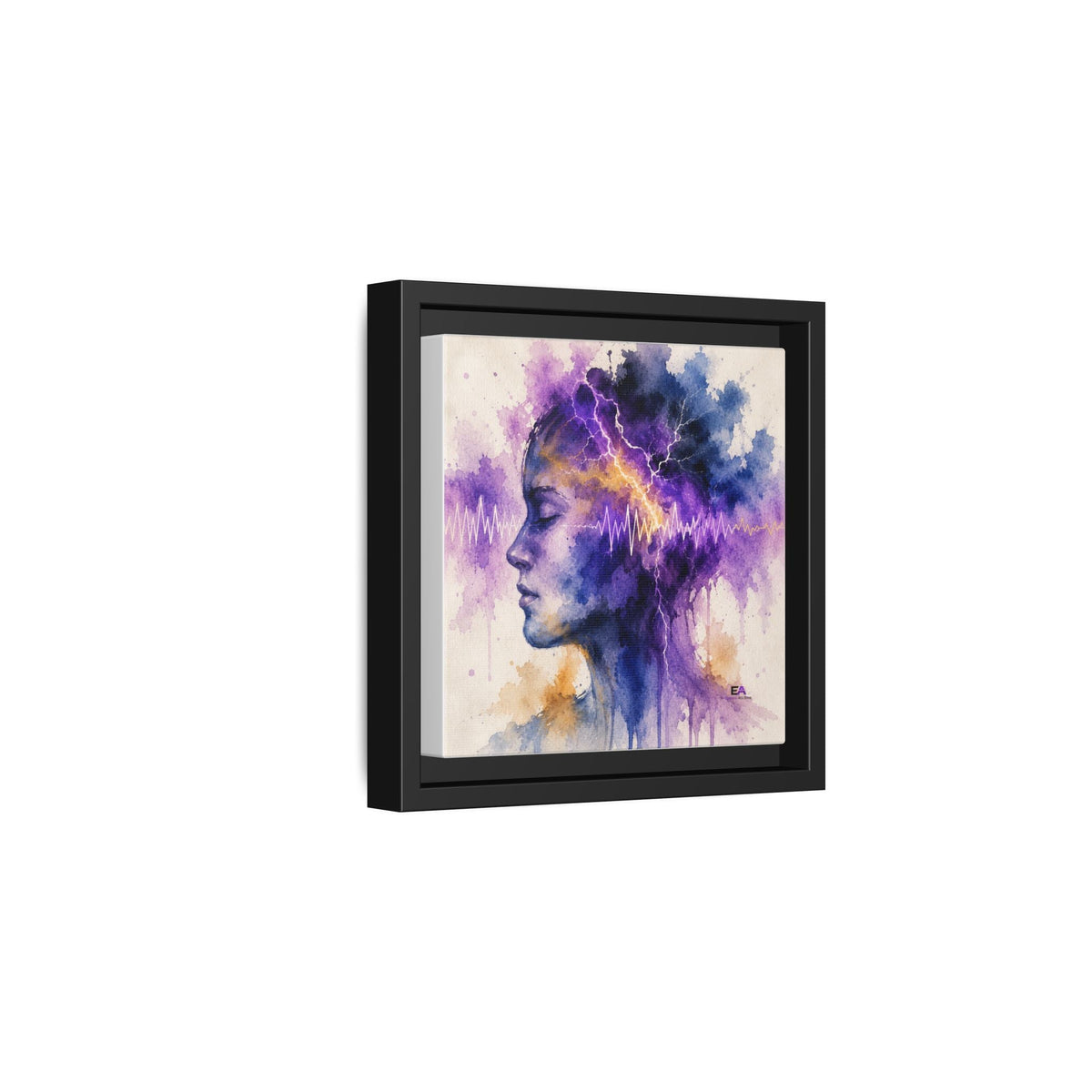 The Space Between Sparks Canvas Wall Art - Decor, Artwork, Prints - EpiAl's Shop