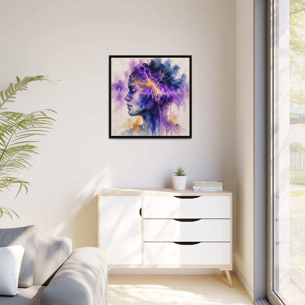 The Space Between Sparks Canvas Wall Art - Decor, Artwork, Prints - EpiAl's Shop