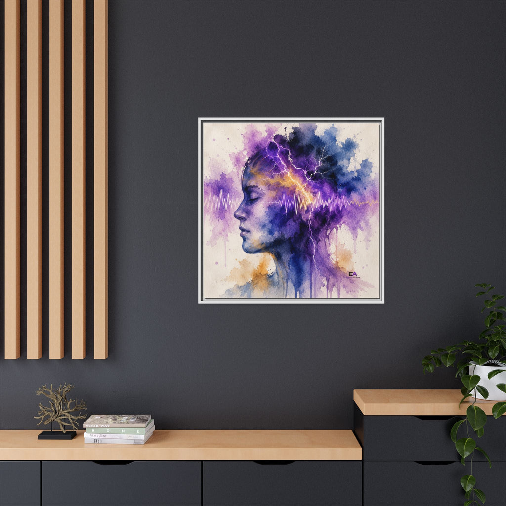 The Space Between Sparks Canvas Wall Art - Decor, Artwork, Prints - EpiAl's Shop