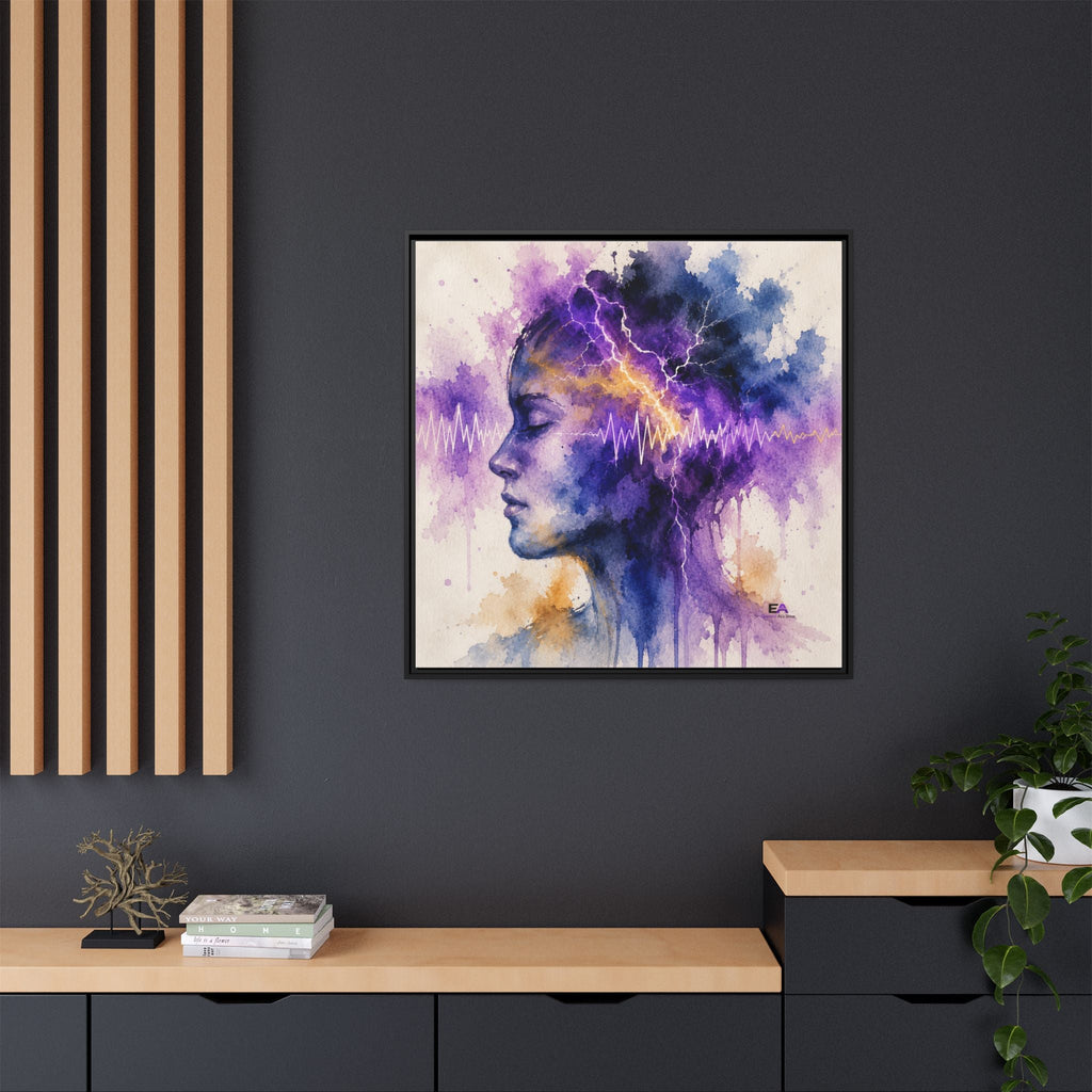 The Space Between Sparks Canvas Wall Art - Decor, Artwork, Prints - EpiAl's Shop