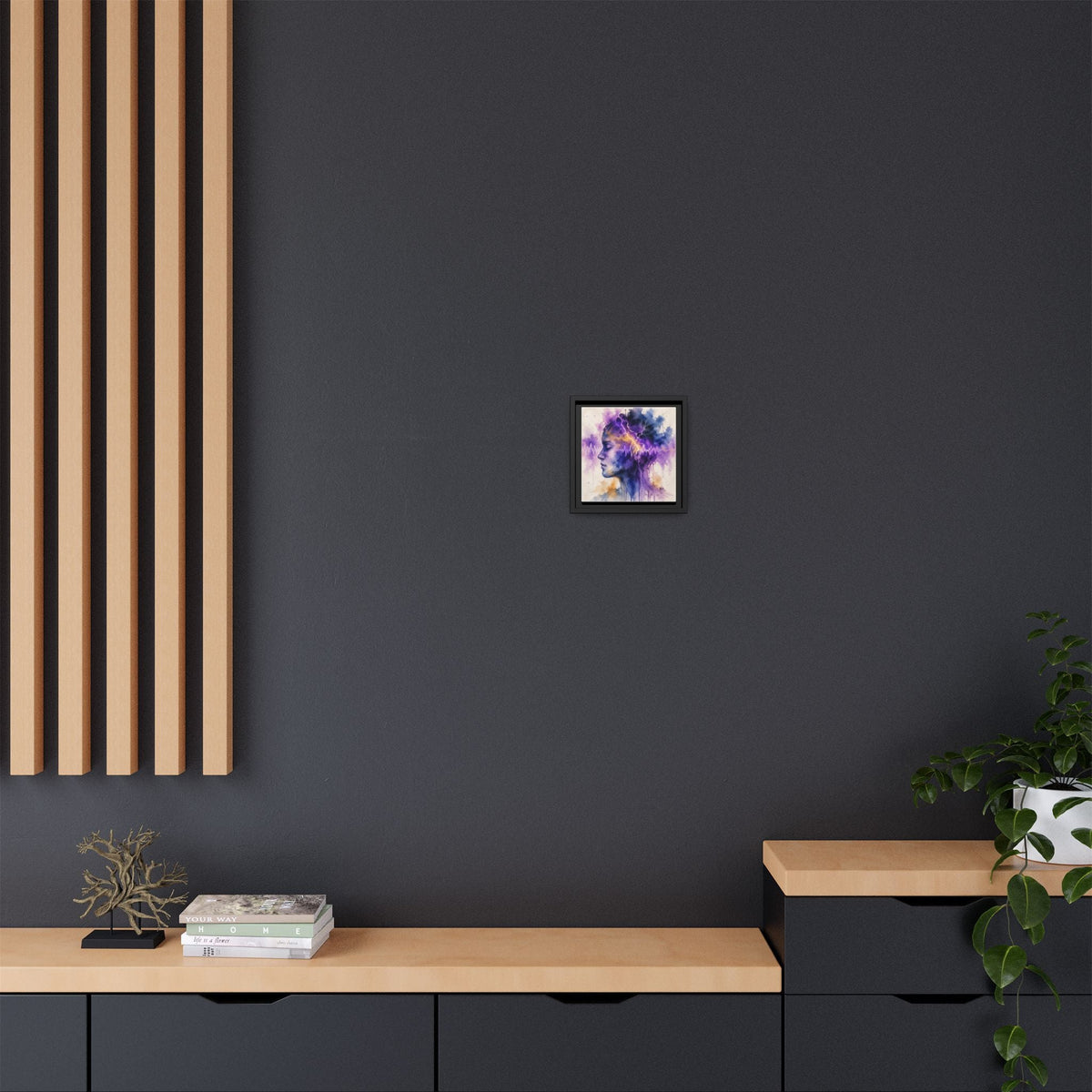 The Space Between Sparks Canvas Wall Art - Decor, Artwork, Prints - EpiAl's Shop