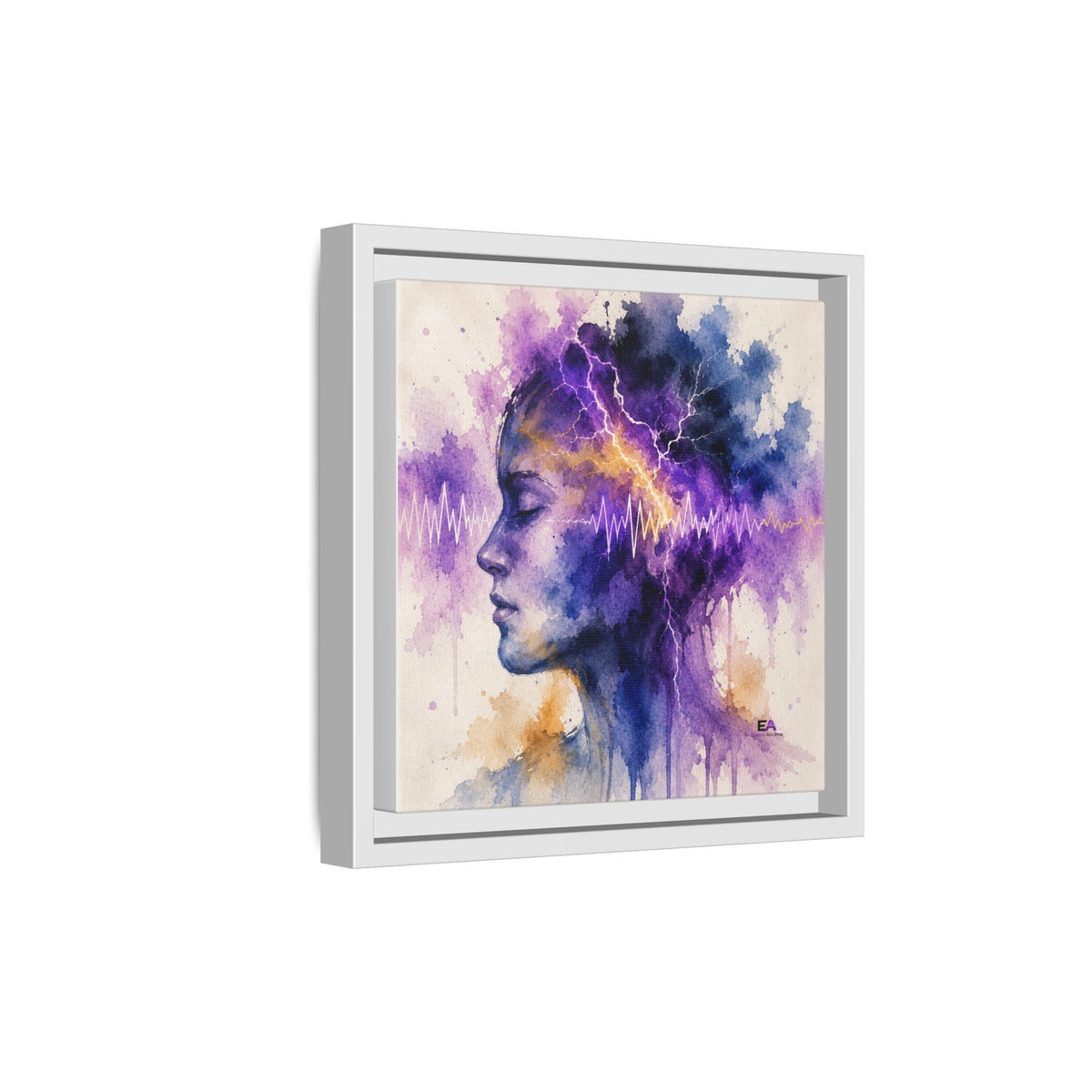 The Space Between Sparks Canvas Wall Art - Decor, Artwork, Prints - EpiAl's Shop