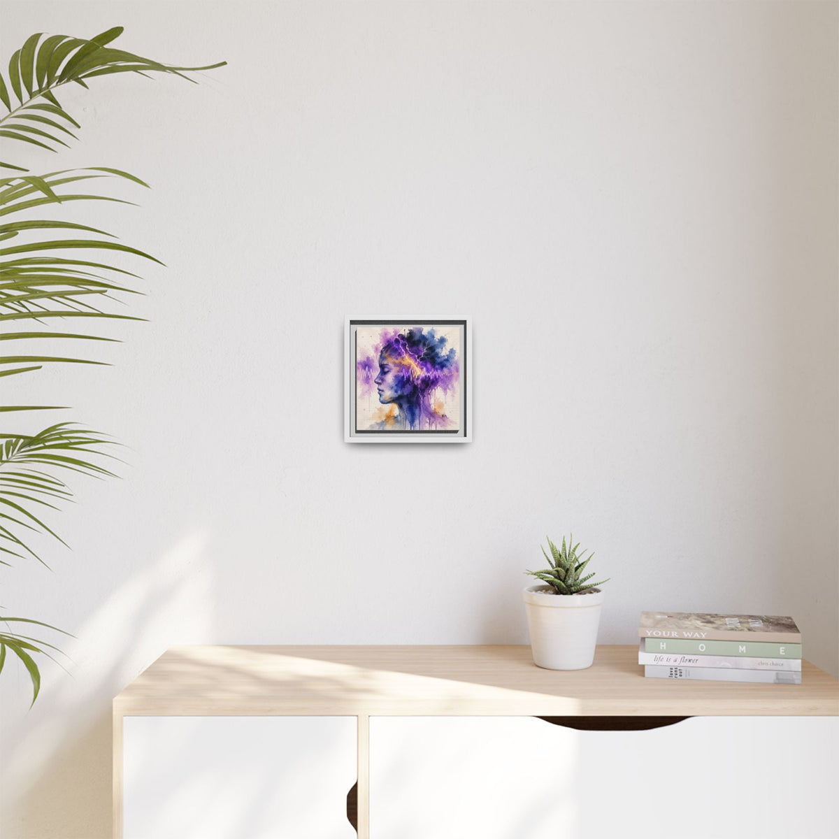 The Space Between Sparks Canvas Wall Art - Decor, Artwork, Prints - EpiAl's Shop