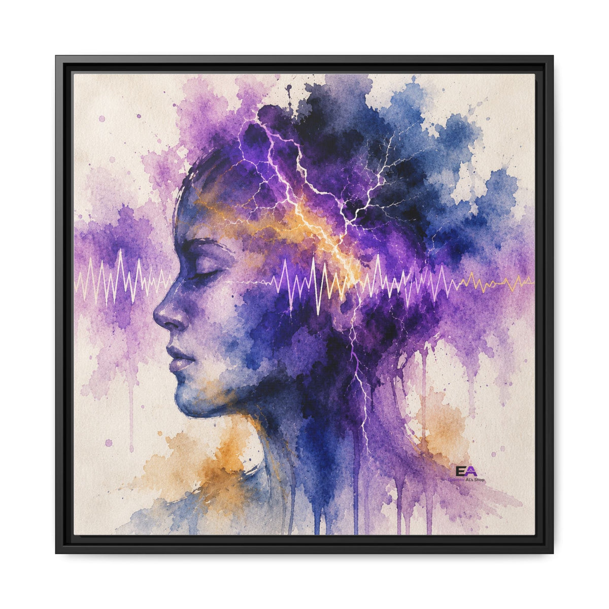 The Space Between Sparks Canvas Wall Art - Decor, Artwork, Prints - EpiAl's Shop