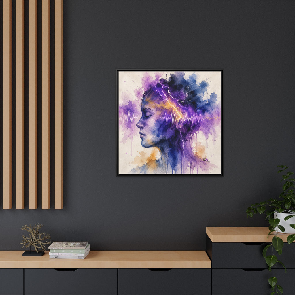 The Space Between Sparks Canvas Wall Art - Decor, Artwork, Prints - EpiAl's Shop