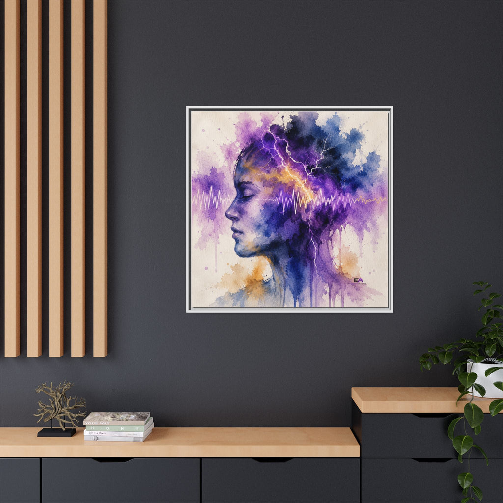 The Space Between Sparks Canvas Wall Art - Decor, Artwork, Prints - EpiAl's Shop