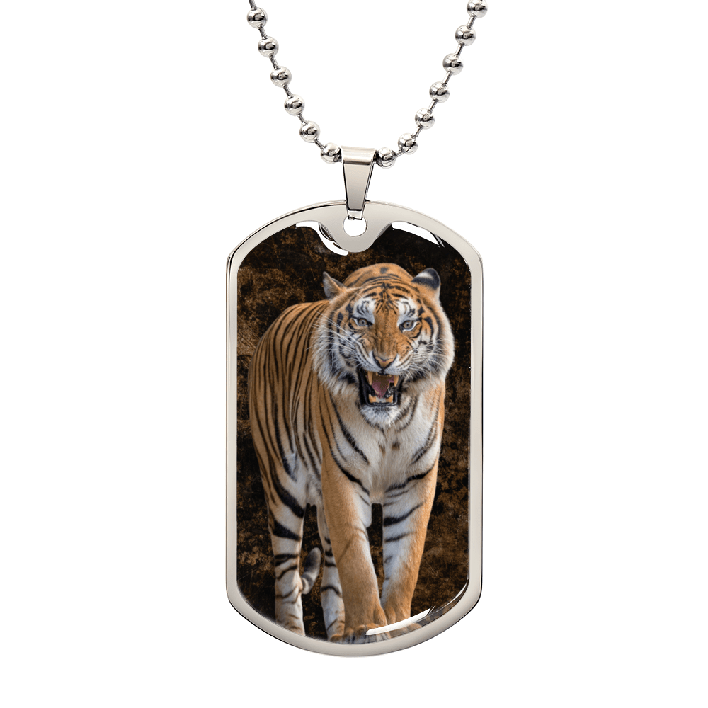 Threatening Tiger Necklace - Jewelry, Necklaces - EpiAl's Shop