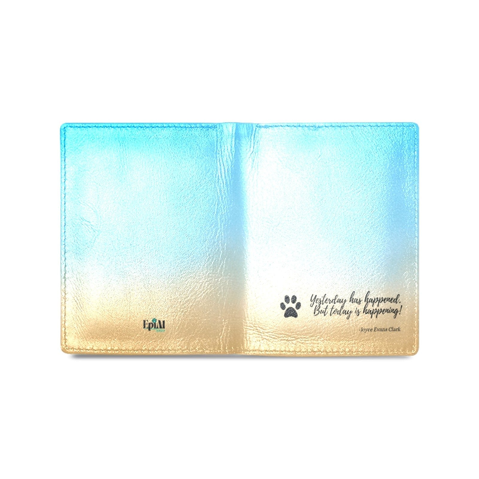 Today is Happening Faux Leather Wallet - Bags, Wallet - EpiAl's Shop