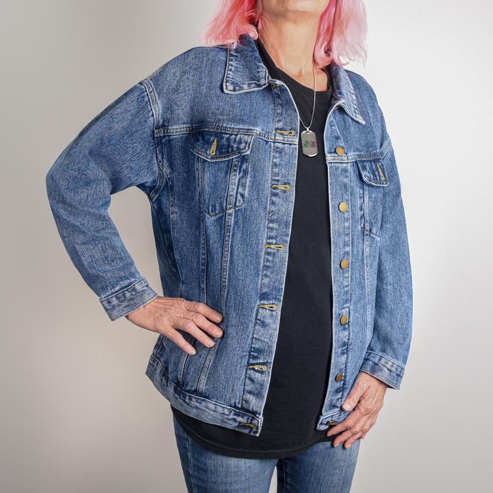 Tom C. McWhiskers Ladies Denim Jacket - EpiAl's Shop