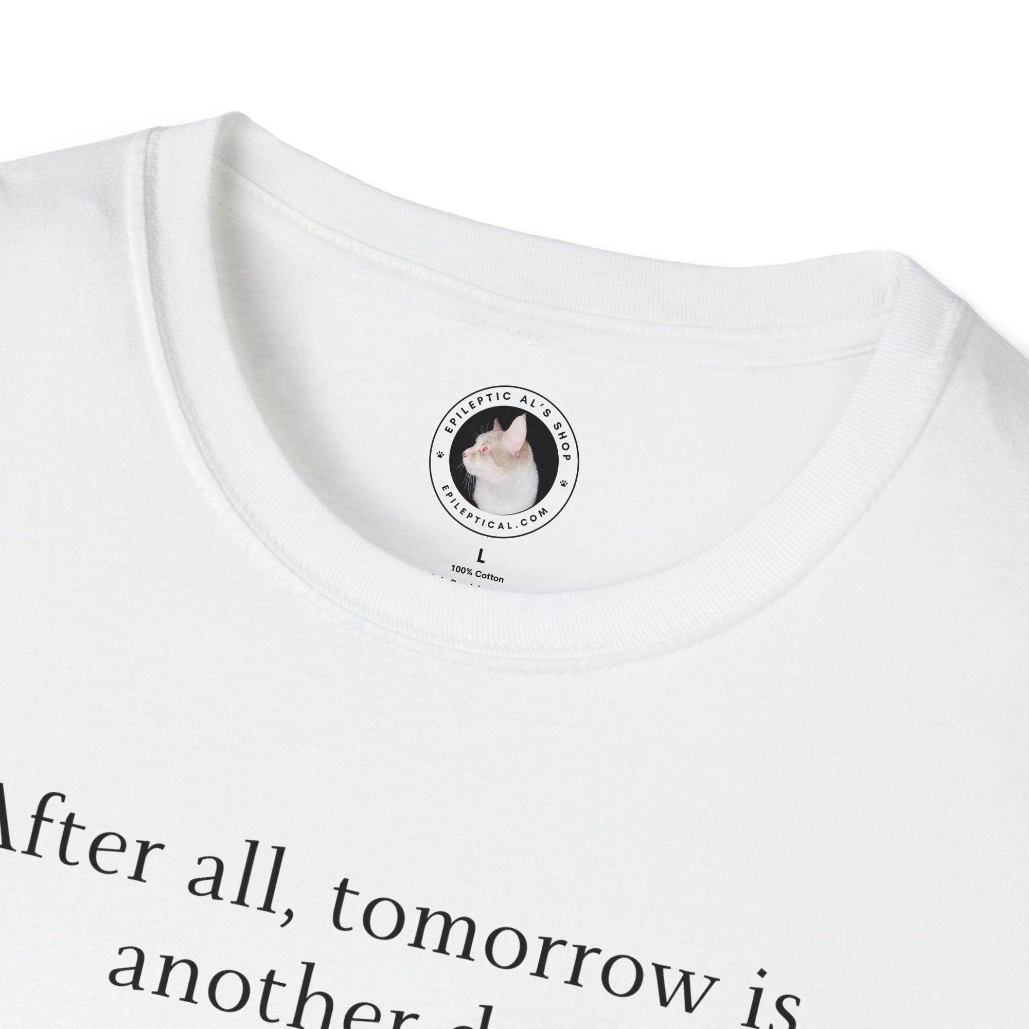 Tomorrow Unisex Softstyle T - Shirt - T - Shirt - Epileptic Al’s Shop