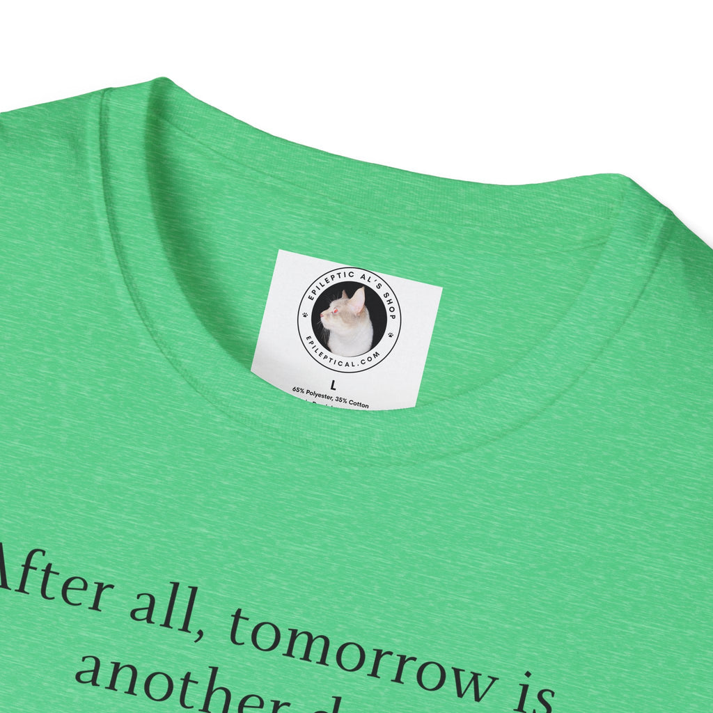 Tomorrow Unisex Softstyle T - Shirt - T - Shirt - Epileptic Al’s Shop