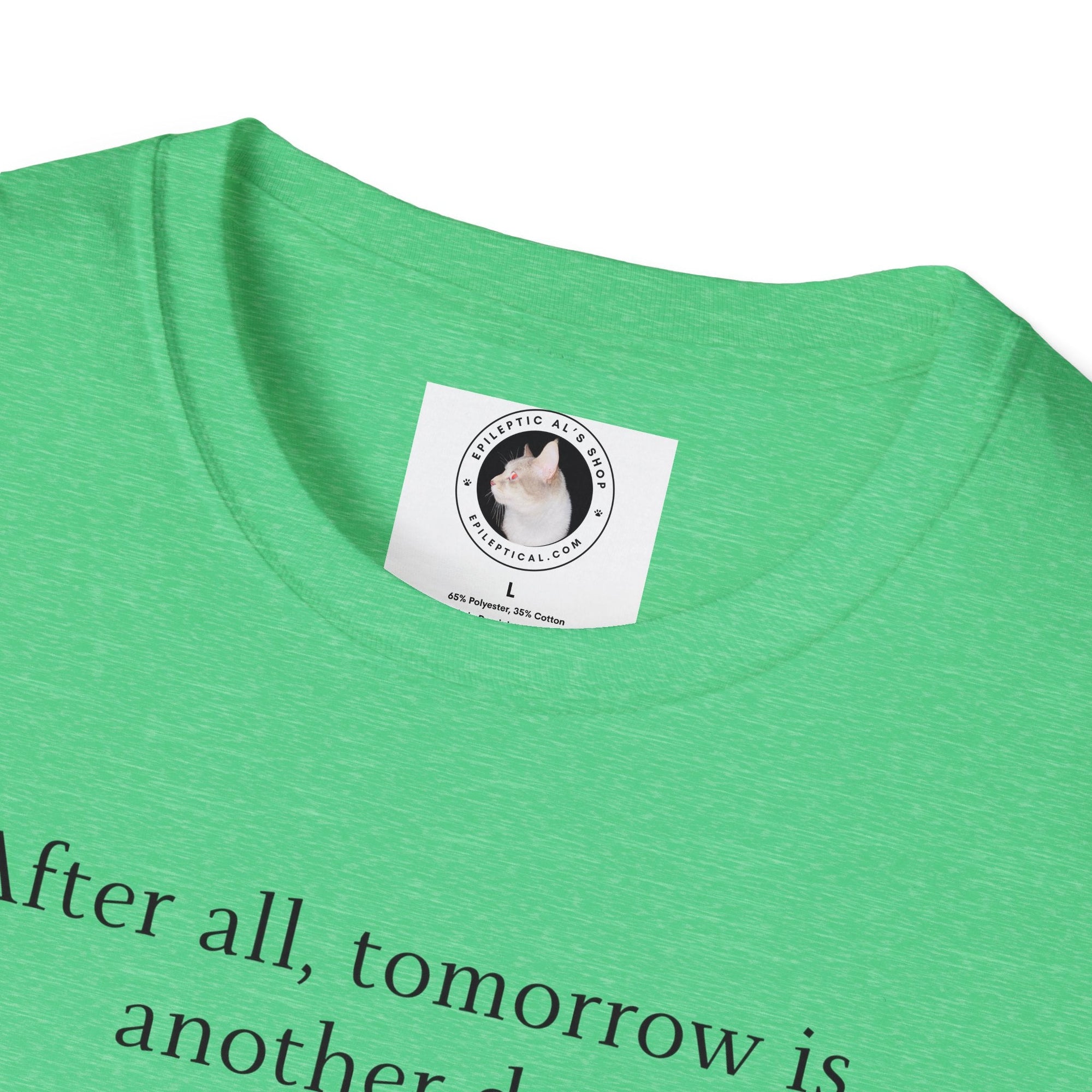 Tomorrow Unisex Softstyle T - Shirt - T - Shirt - Epileptic Al’s Shop
