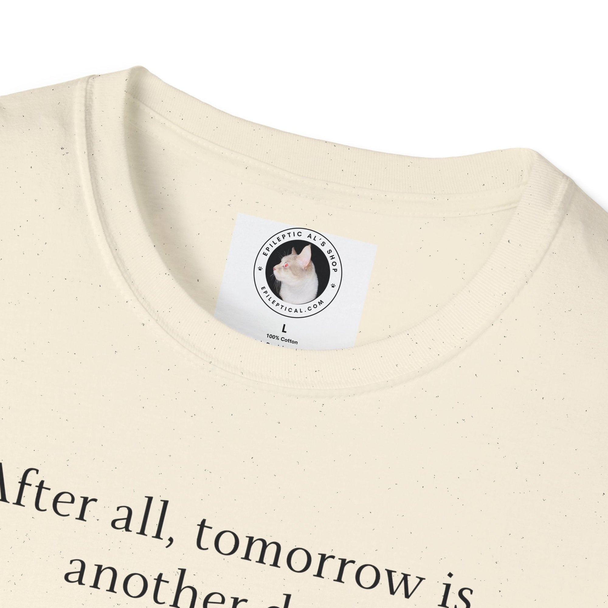 Tomorrow Unisex Softstyle T - Shirt - T - Shirt - Epileptic Al’s Shop
