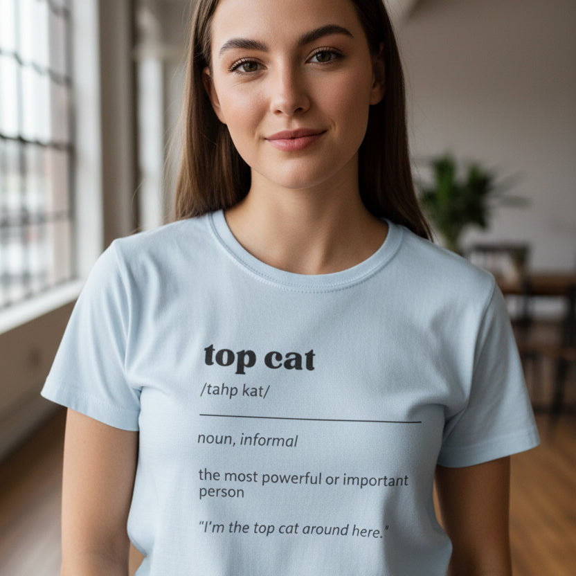Top Cat Definition Women's Softstyle Tee - T - Shirt - Epileptic Al’s Shop