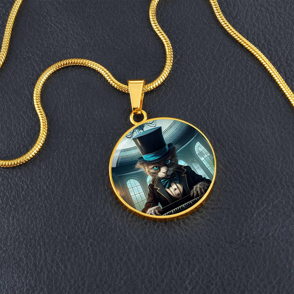 Top Hat Cat Necklace - EpiAl's Shop