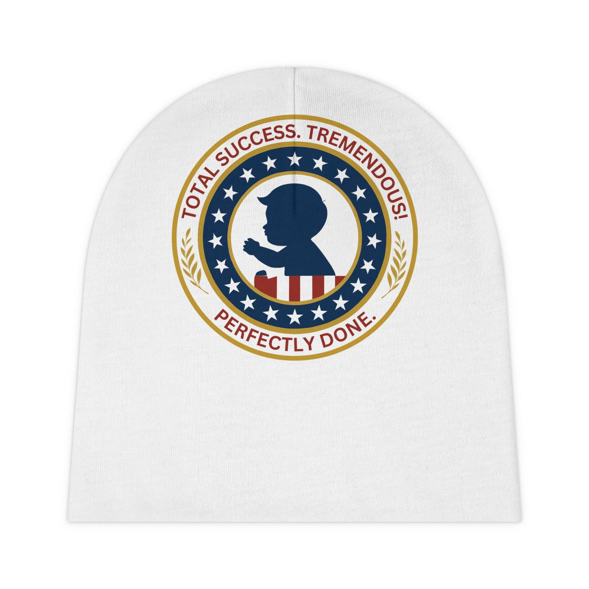 Total Success Baby Beanie – Political Parody Edition - Hats, Beanie (Baby) - EpiAl's Shop