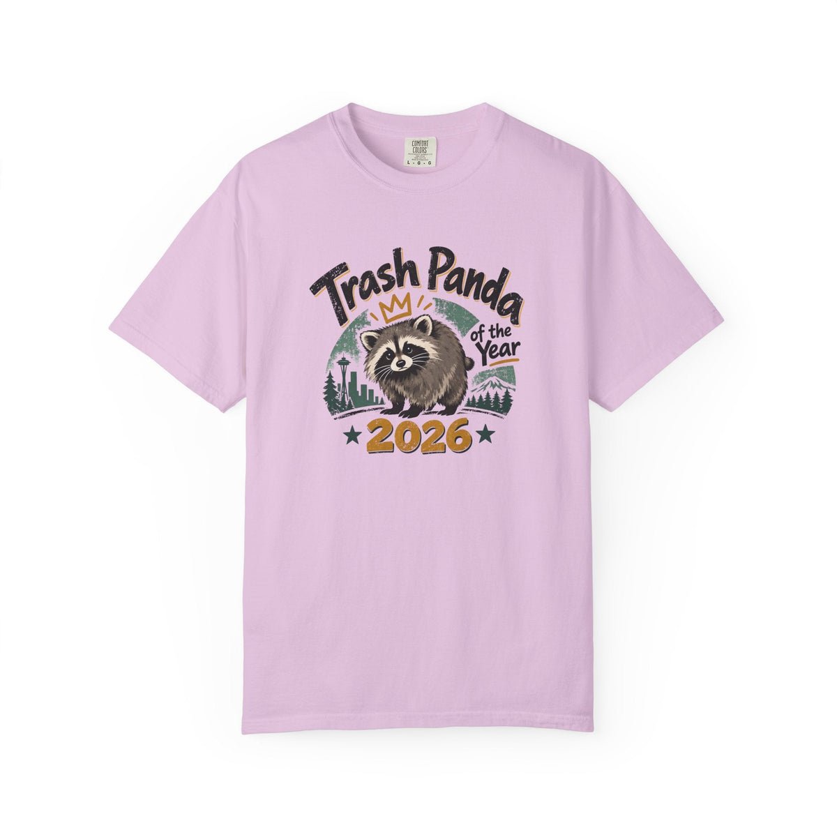 Trash Panda of the Year 2026 Garment-Dyed T-Shirt | Jimothy-Inspired Raccoon Tee - Clothing, Unisex, T-Shirts - EpiAl's Shop