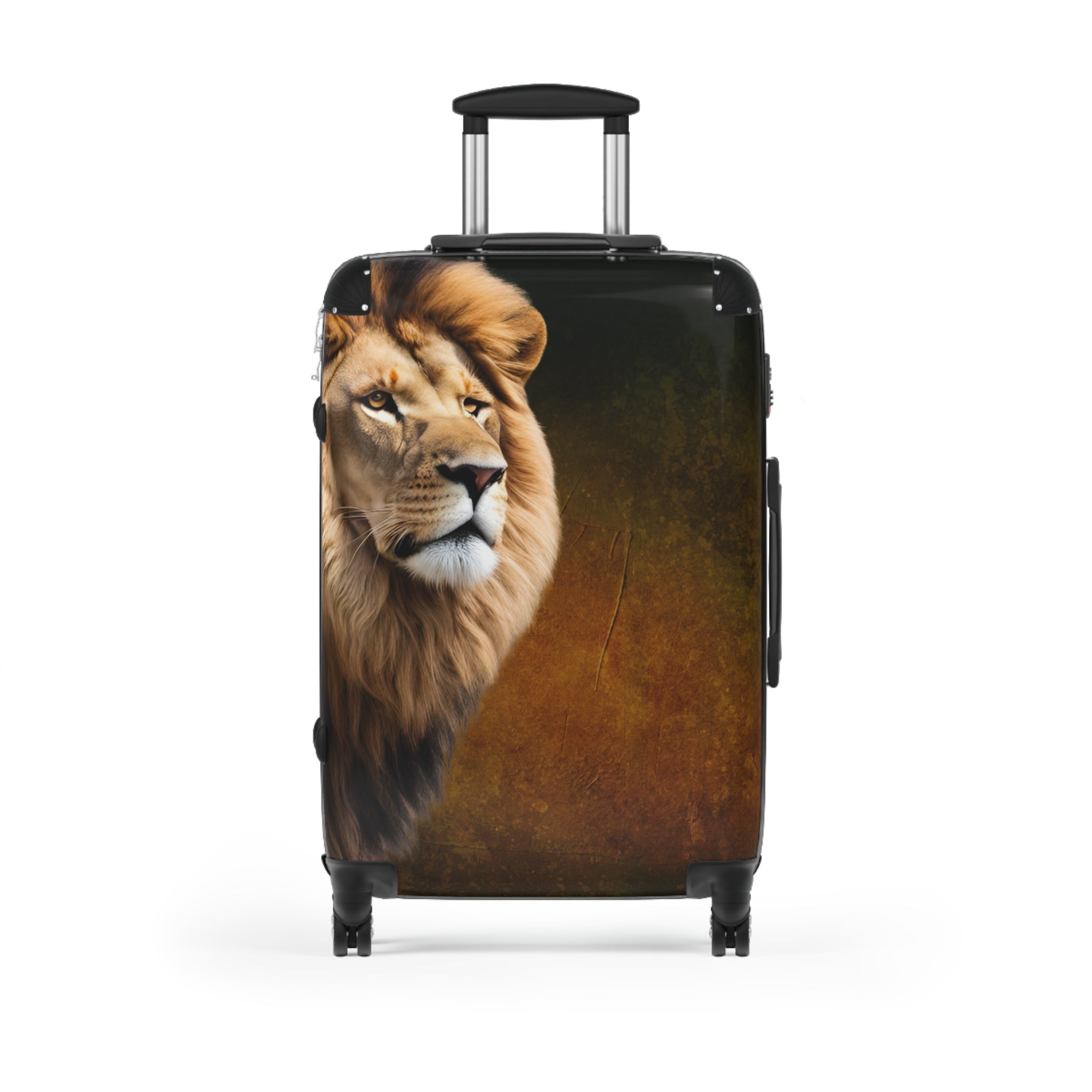 Travel Roaring Lion Suitcase - Stylish Luggage for Adventurers - Bags, Suitcases - EpiAl's Shop